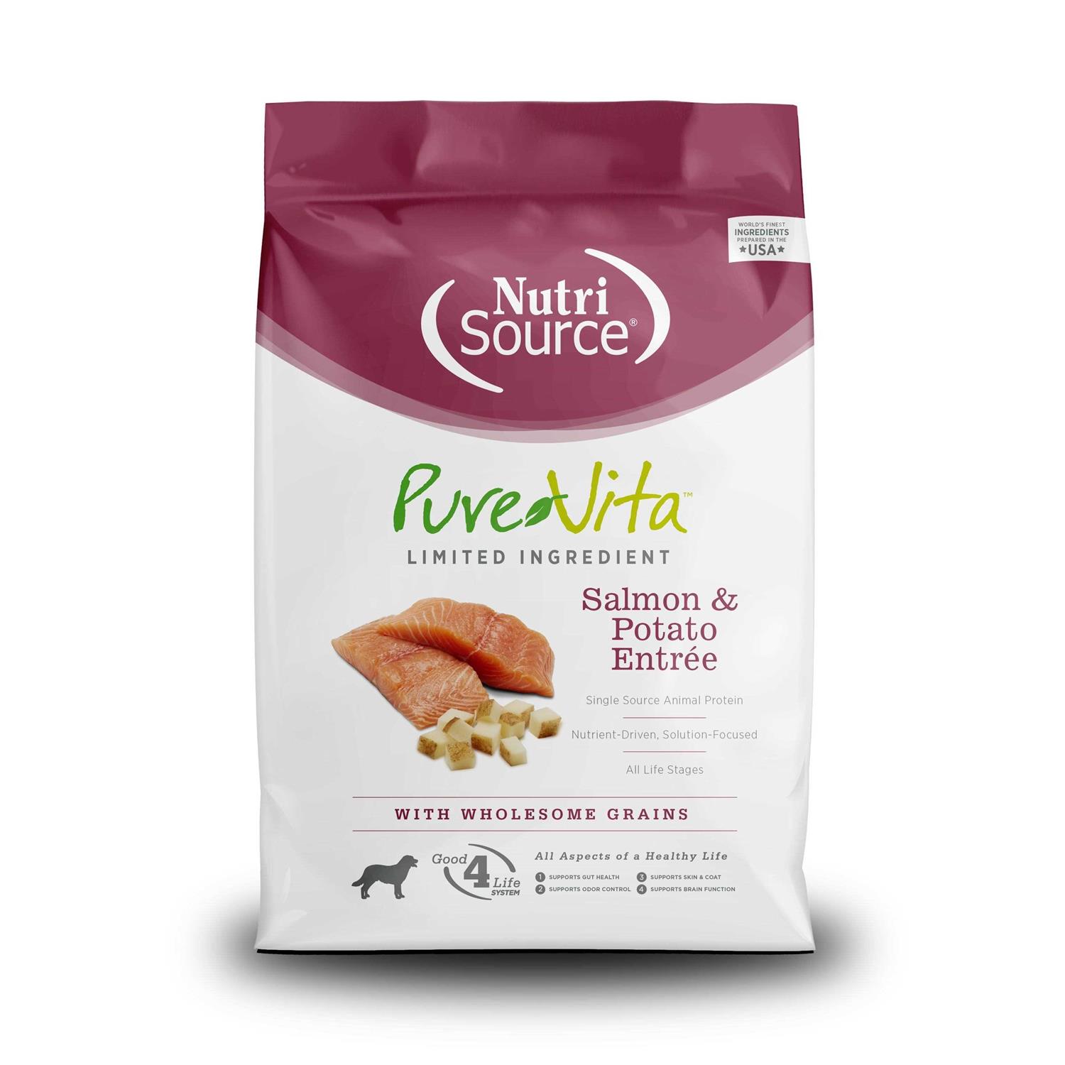 PureVita Salmon Potato Dry Dog Food - Healthber