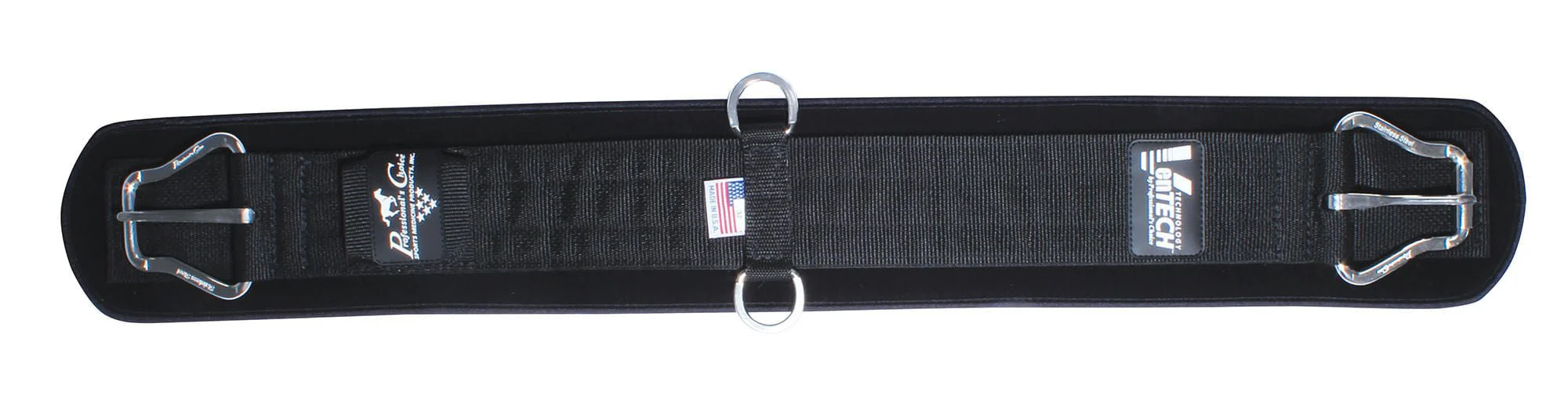 Professional's Choice SMx VenTECH Western Straight Cinch. Black - Healthber