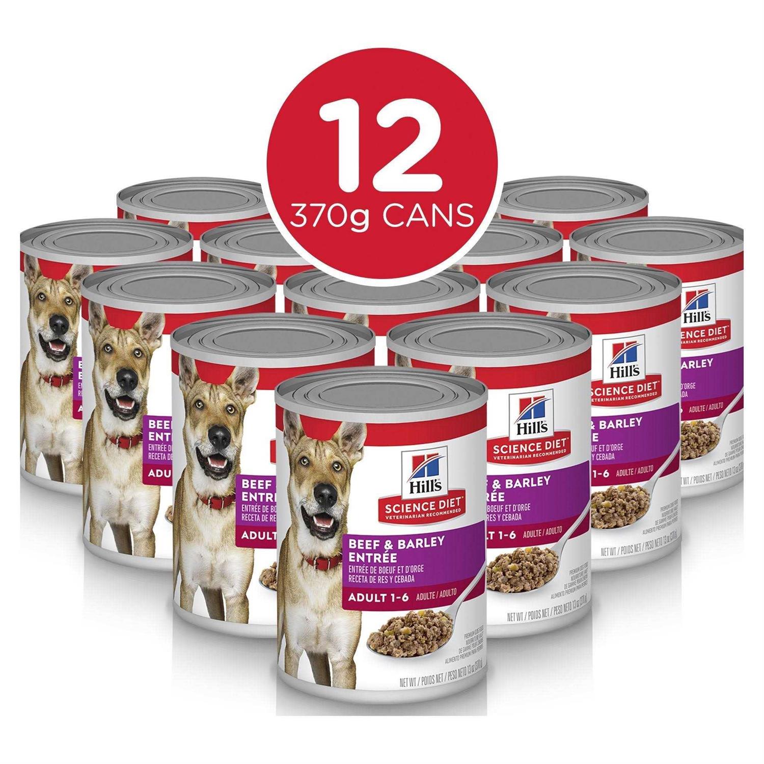 Hill’s Science Diet Adult Beef & Barley Entree Dog Food - Healthber