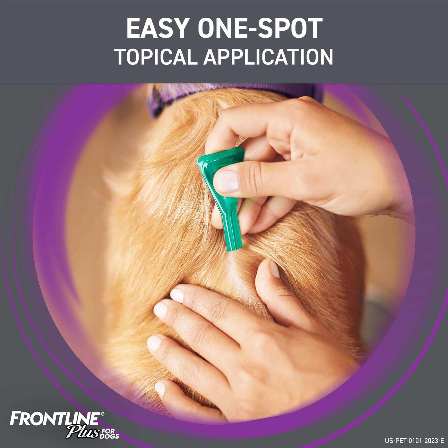 Frontline Plus Flea and Tick for Dogs - Healthber
