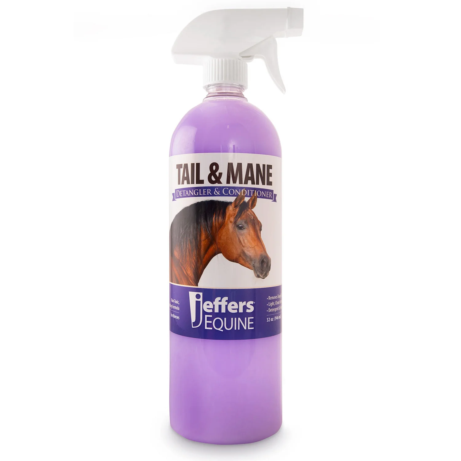 Equine Tail & Mane Detangler & Conditioner for Horses - Healthber