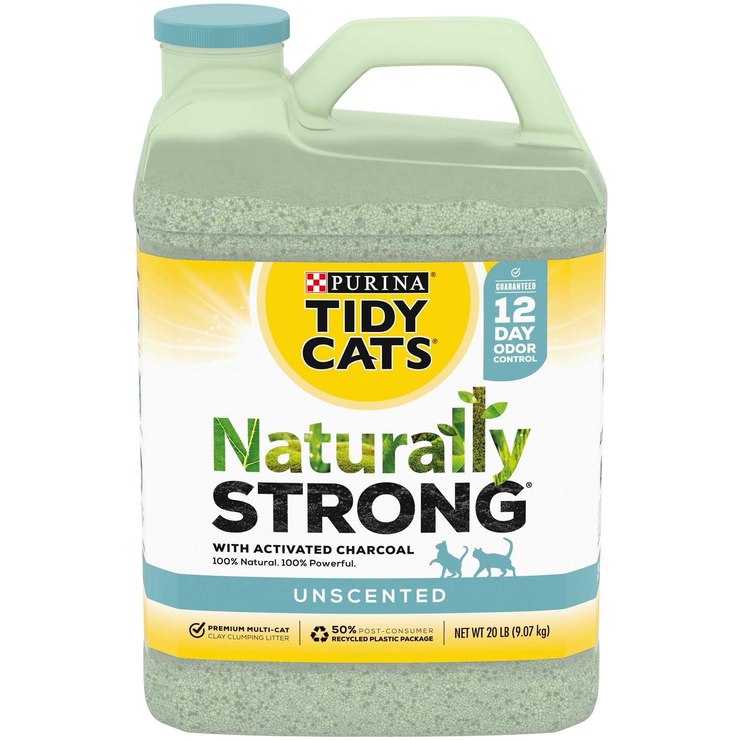 Purina Tidy Cats Naturally Strong Clumping Cat Litter - Healthber