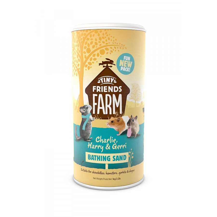 Supreme Pet Foods Tiny Friends Farm Bathing Sand - Healthber