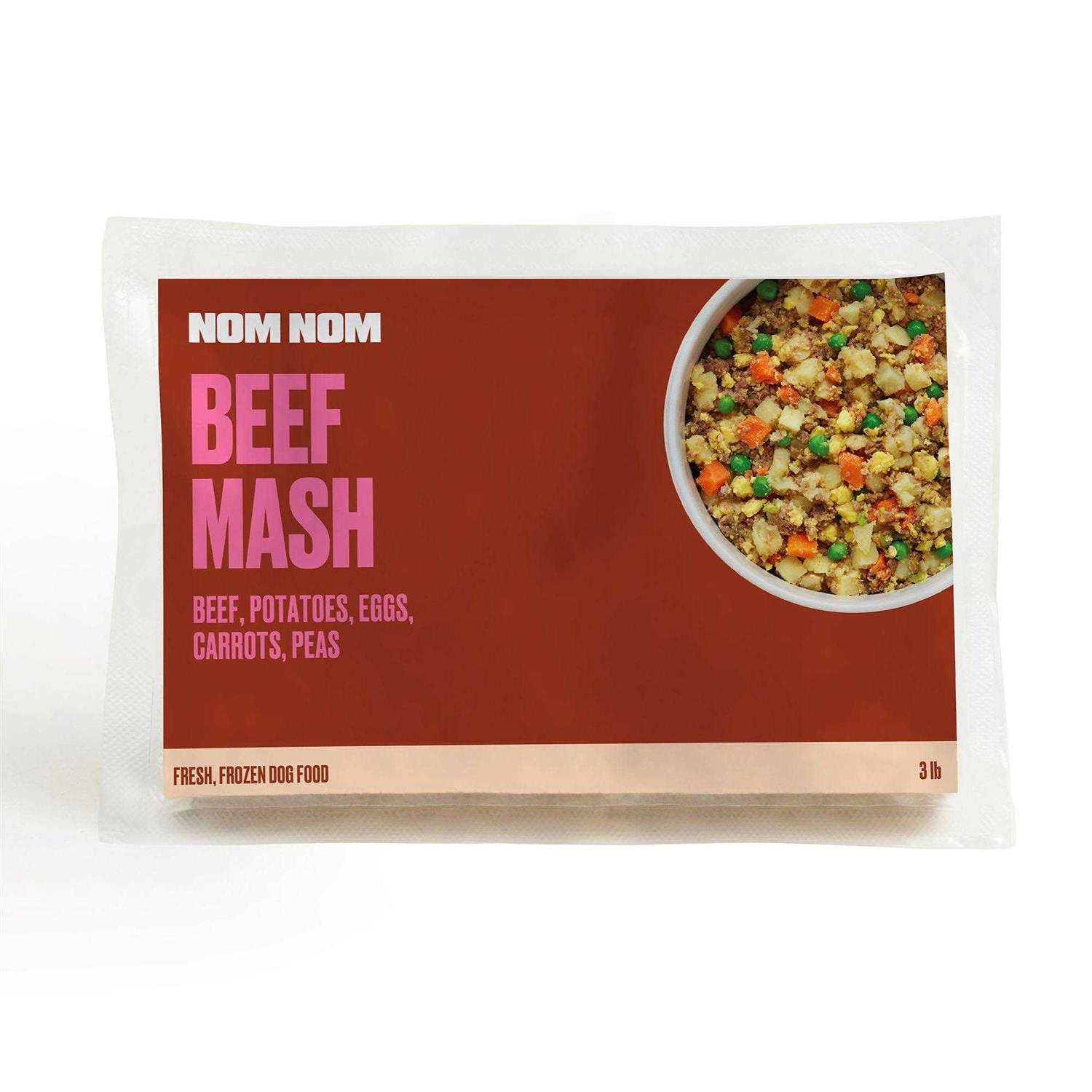 Nom Nom Frozen Dog Food Beef - Healthber