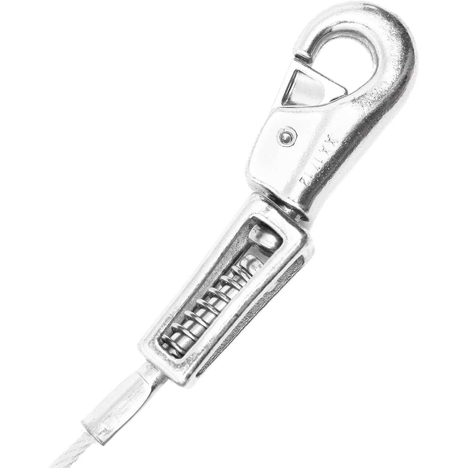 Prestige 15ft XL Dog Tie-Out with Spring - Healthber