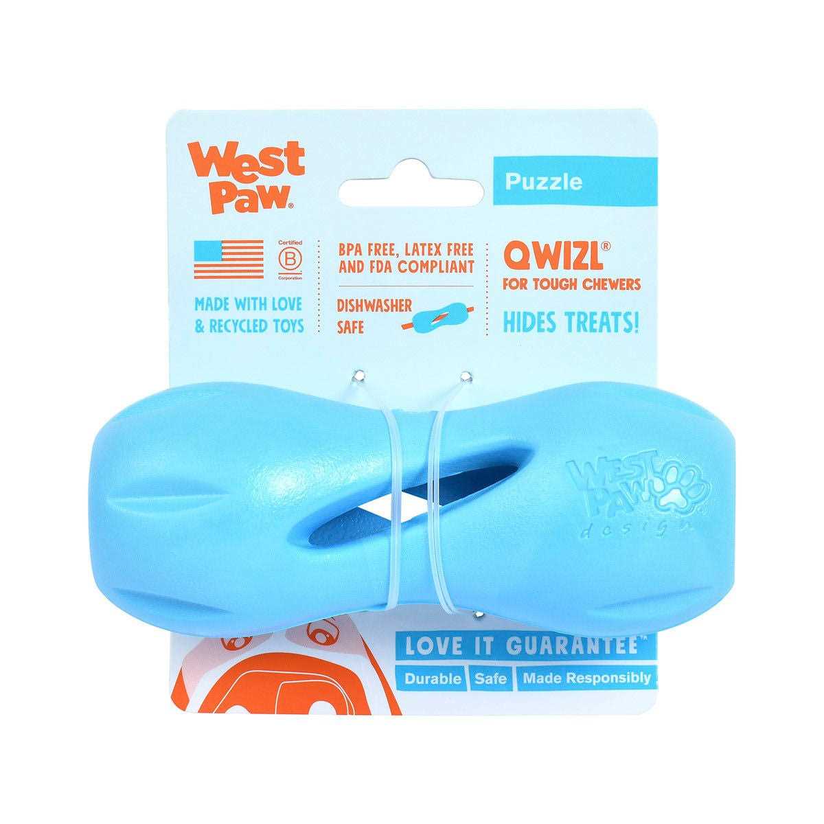 West Paw Qwizl Dog Toy - Healthber
