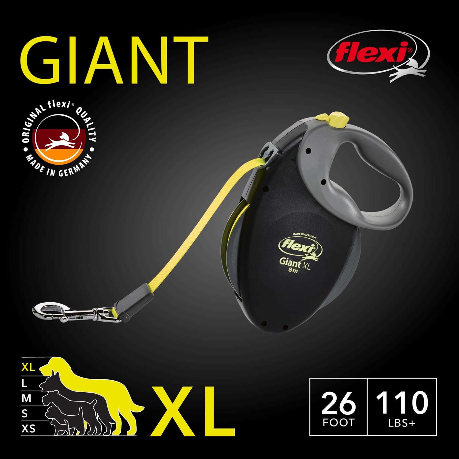 Flexi Giant Retractable Dog Leash Tape - Healthber