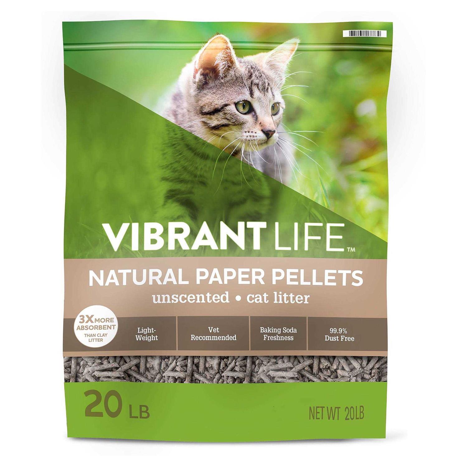 Vibrant Life 20# Natural Paper Pellets - Healthber