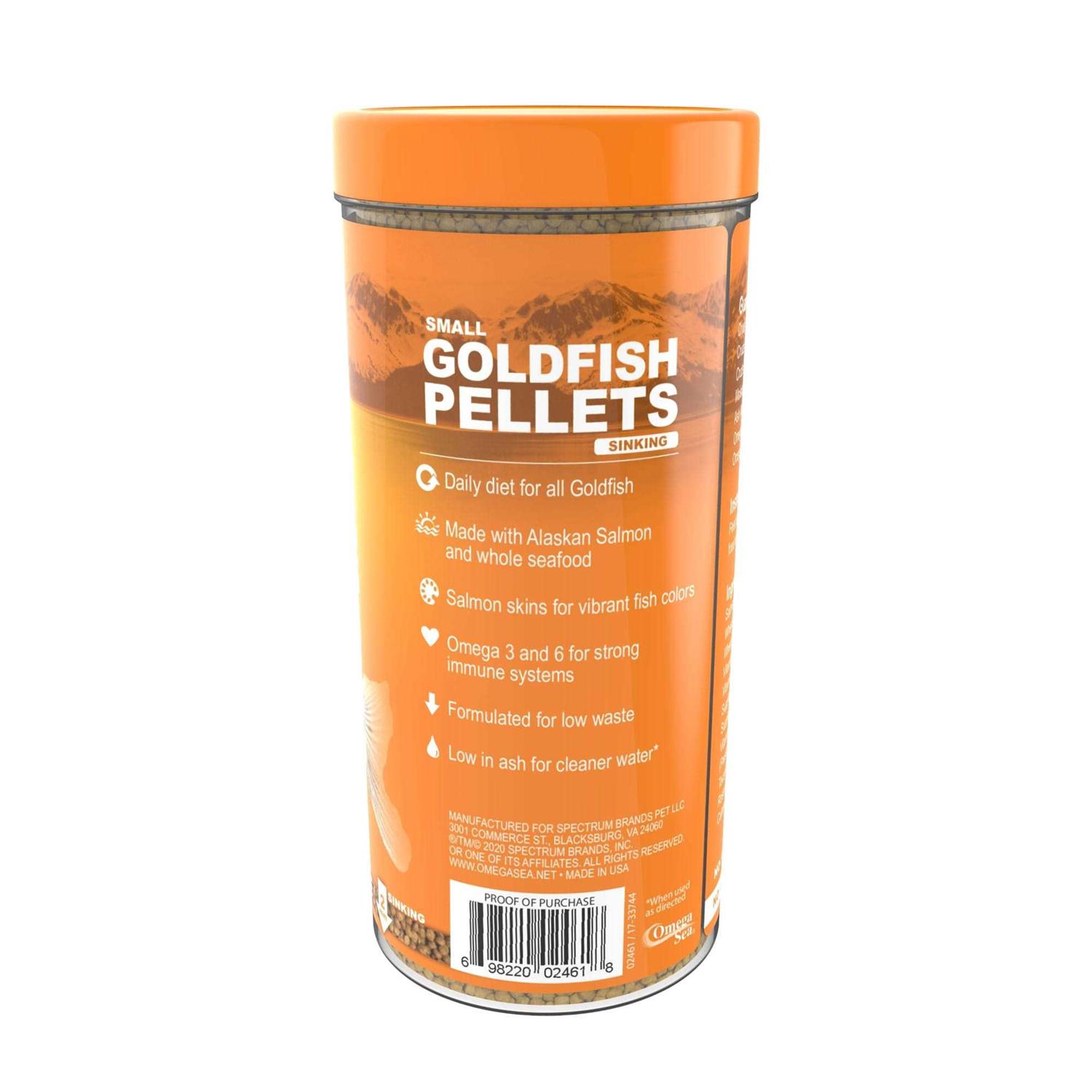 Omega One Sinking Small Goldfish Pellets - Healthber