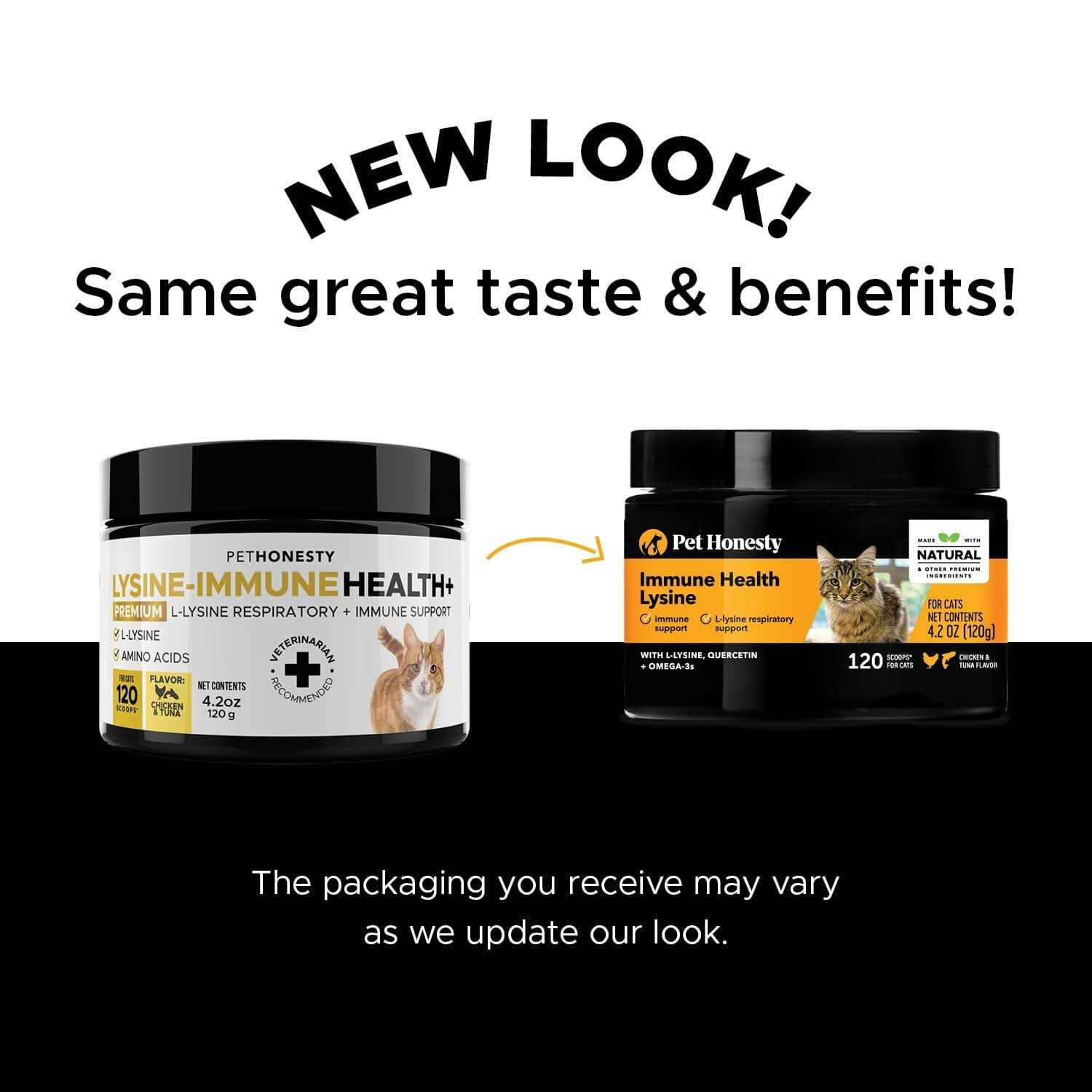 Pet Honesty Immune Health Lysine Powder Cat Supplement - Healthber