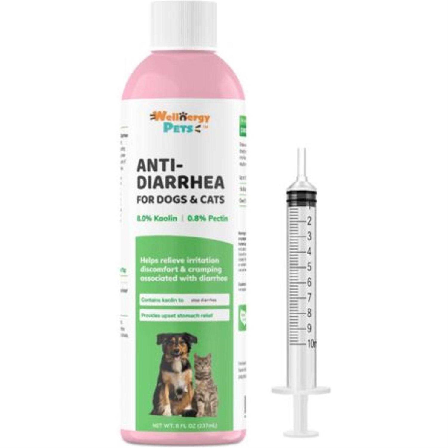 Wellnergy Pets Anti-Diarrhea for Dogs and Cats with Syringe - Healthber