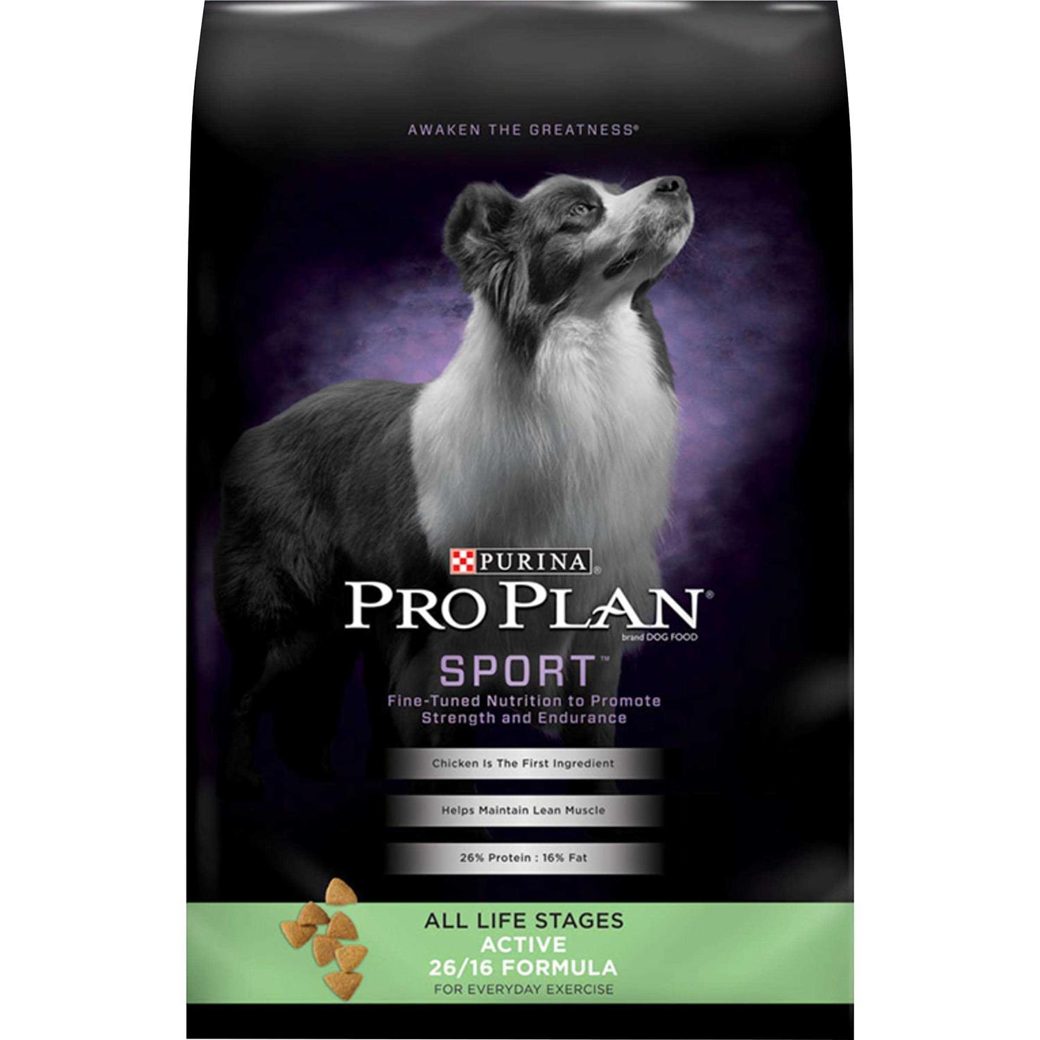 Purina Pro Plan Dry Dog Food Sport Active 26/16 Formula - Healthber