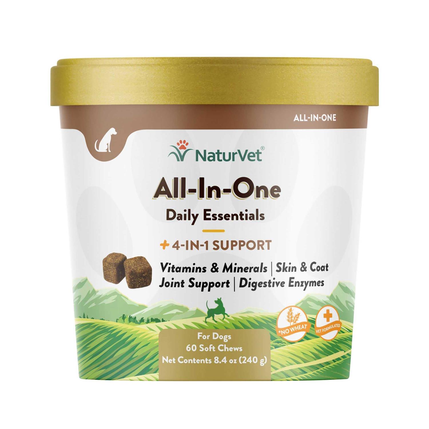 NaturVet All-In-One Soft Chews - Healthber
