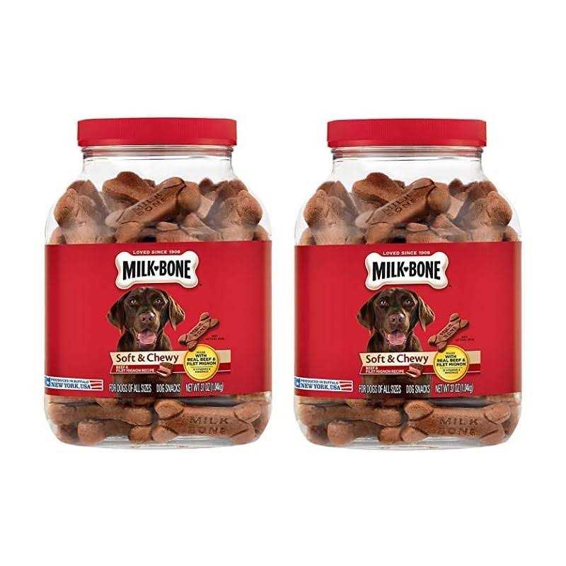 Milk-Bone Soft & Chewy Beef Recipe Dog Snacks - Healthber