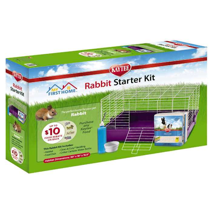 Kaytee Complete Dwarf Rabbit Kit - Healthber