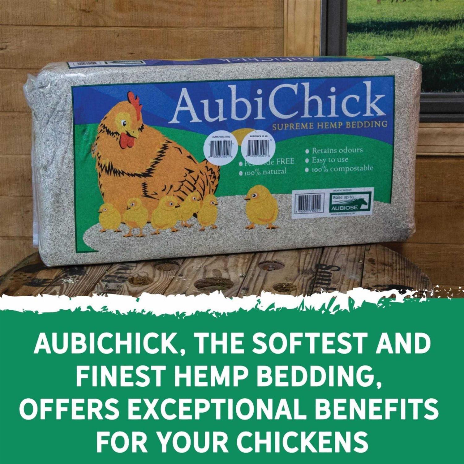 AubiChick Hemp Bedding - Healthber