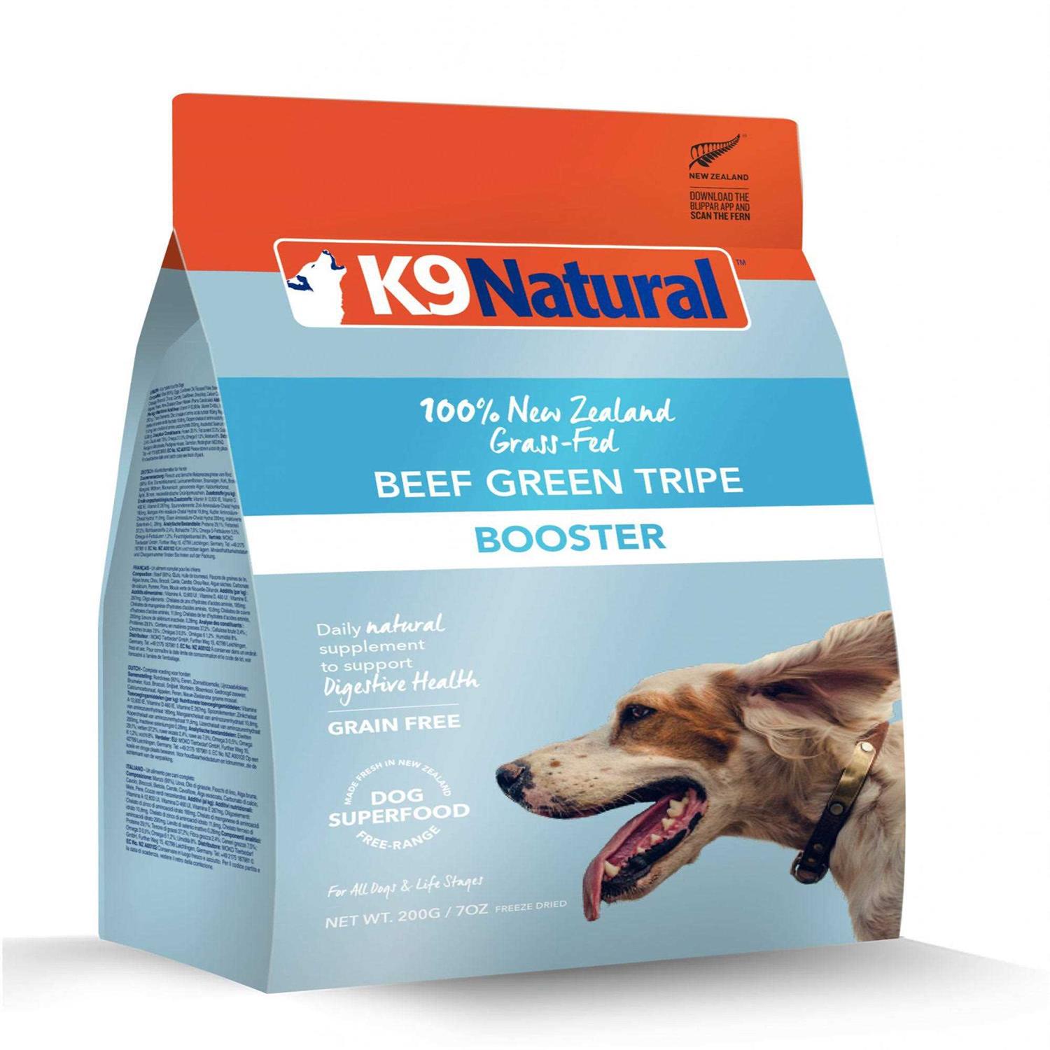 K9 Natural Beef Green Tripe Freeze-Dried Booster - Healthber