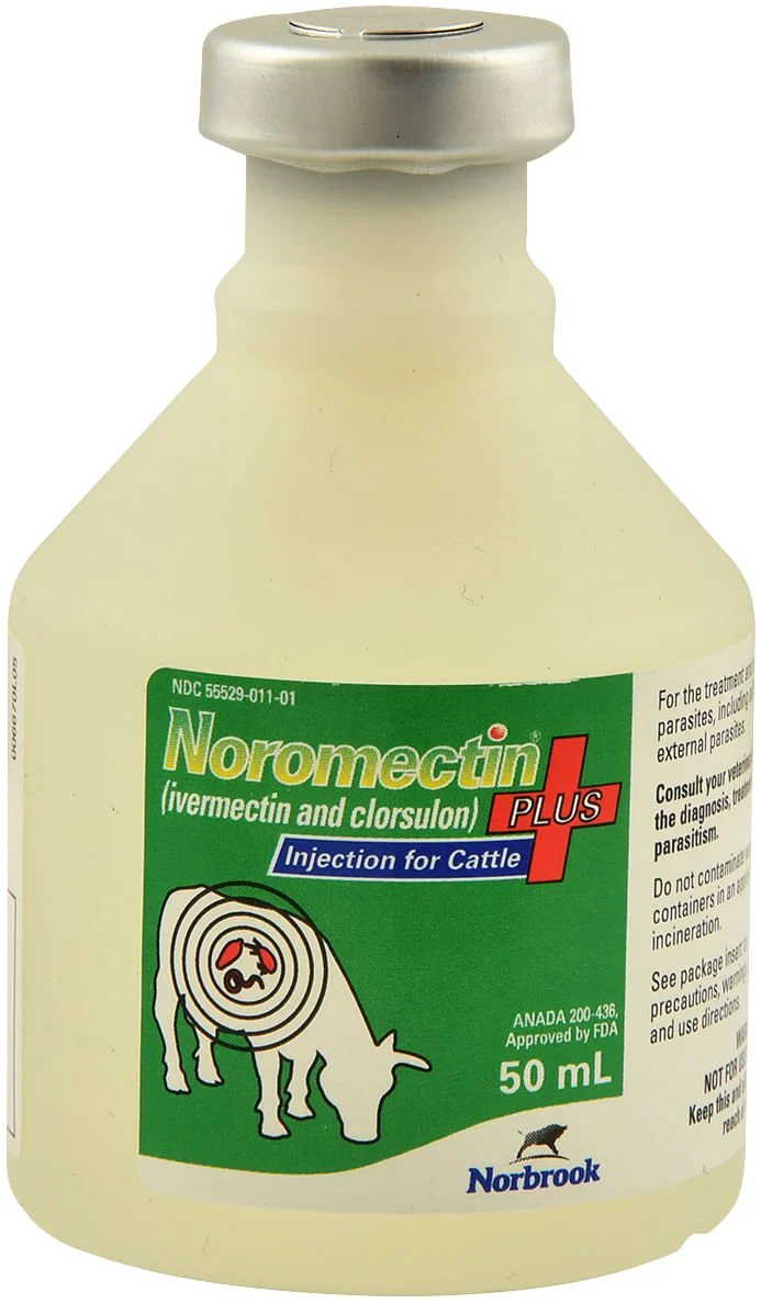 Noromectin Plus Injection Cattle Dewormer - Healthber