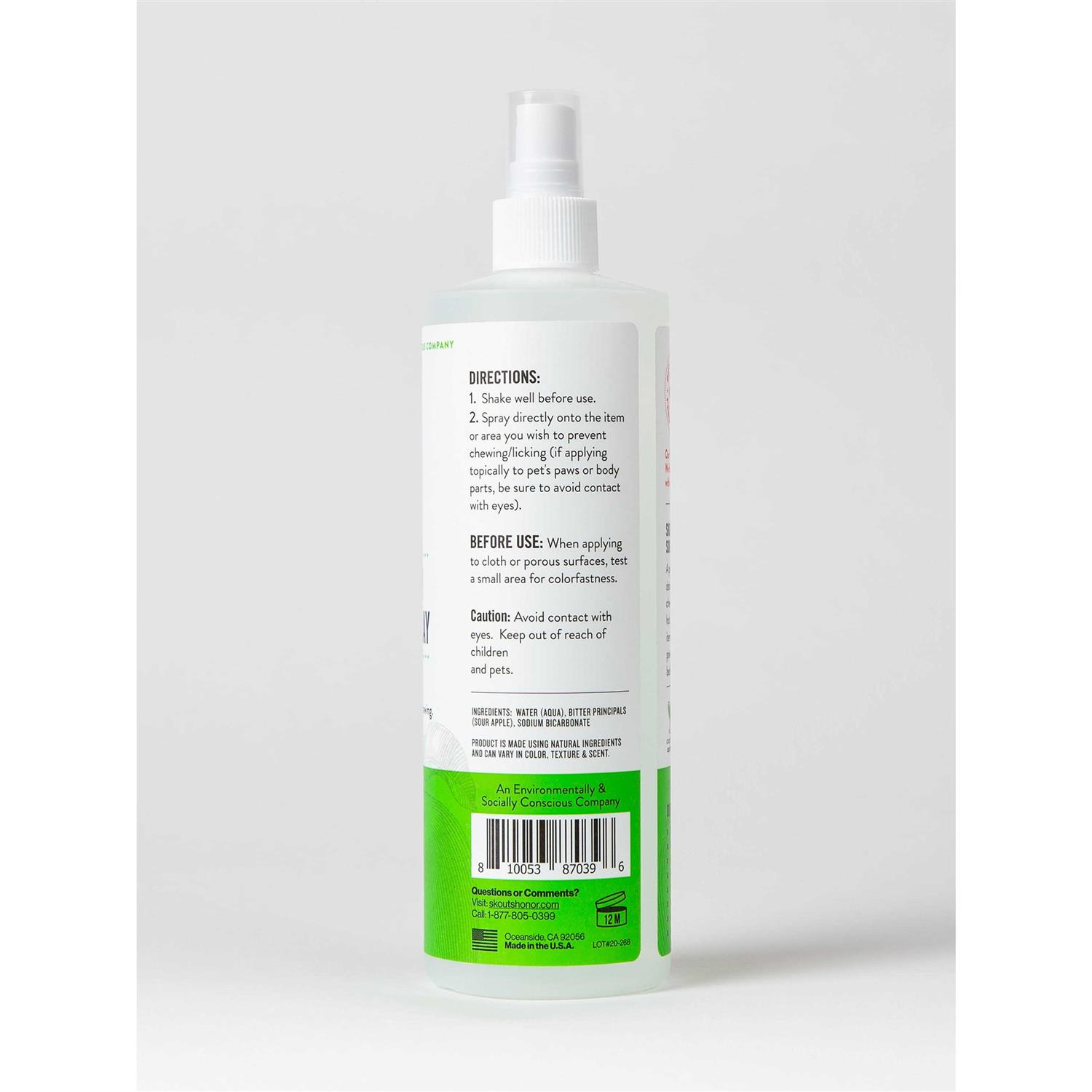 Skout’s Honor Super Sour Anti-Chew Spray - Healthber
