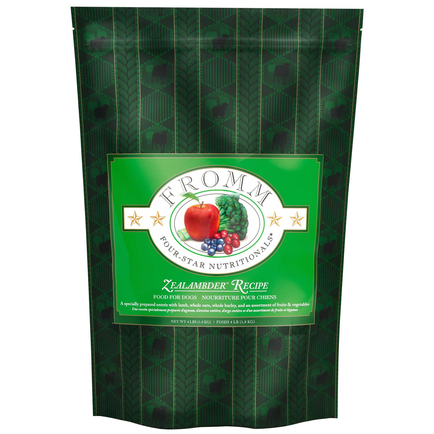 Fromm Four Star Dry Dog Food Zealambder Recipe - Healthber