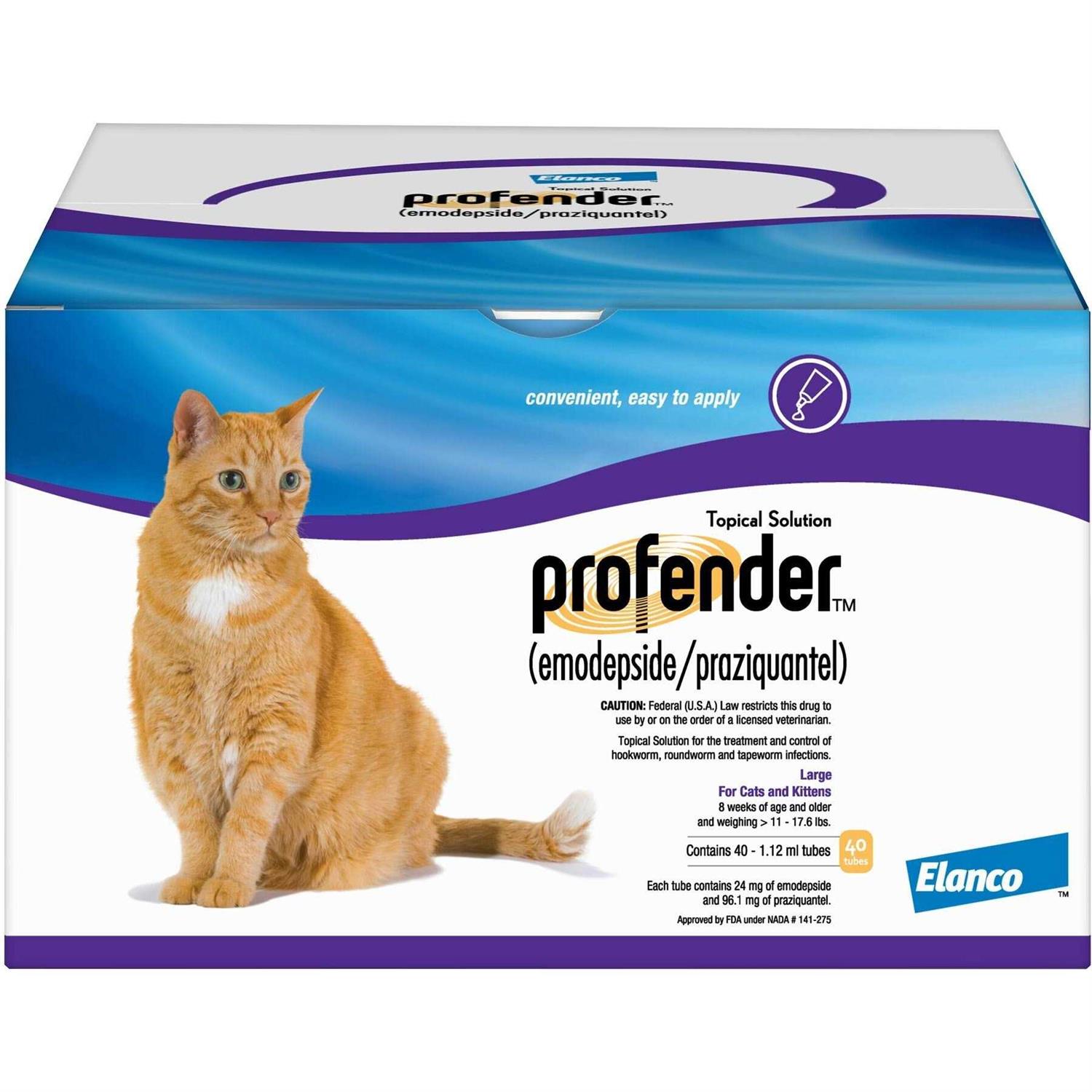 Profender One 1.12mL tube for Large Cats 11.1-17.6lbs - Healthber