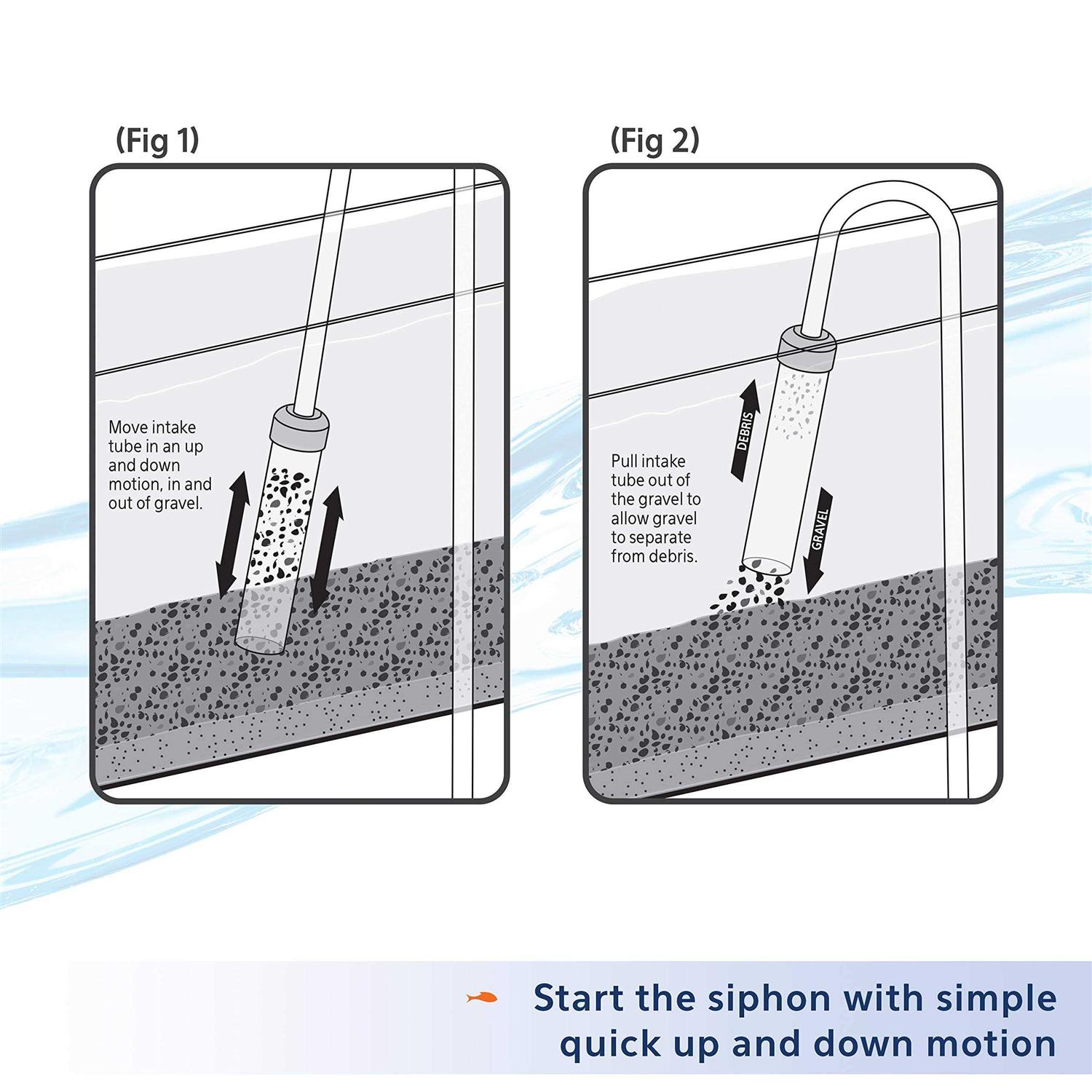 Aqueon Siphon Vacuum Gravel Cleaner - Healthber