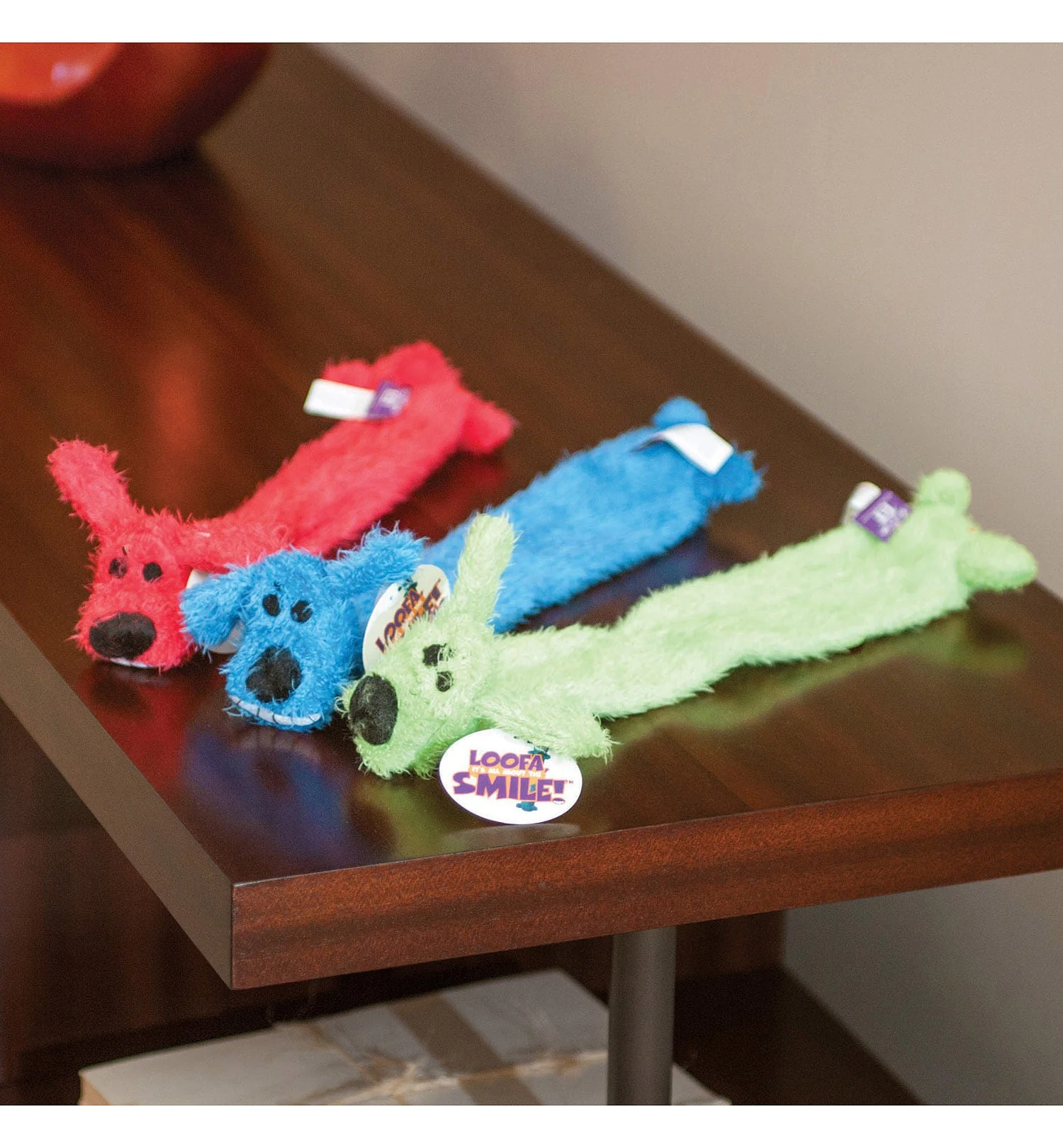 Unstuffed Loofa Dog Toy, 12