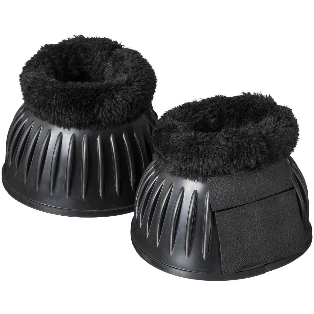Tough1 Fleece Top Rubber Bell Boots - Healthber