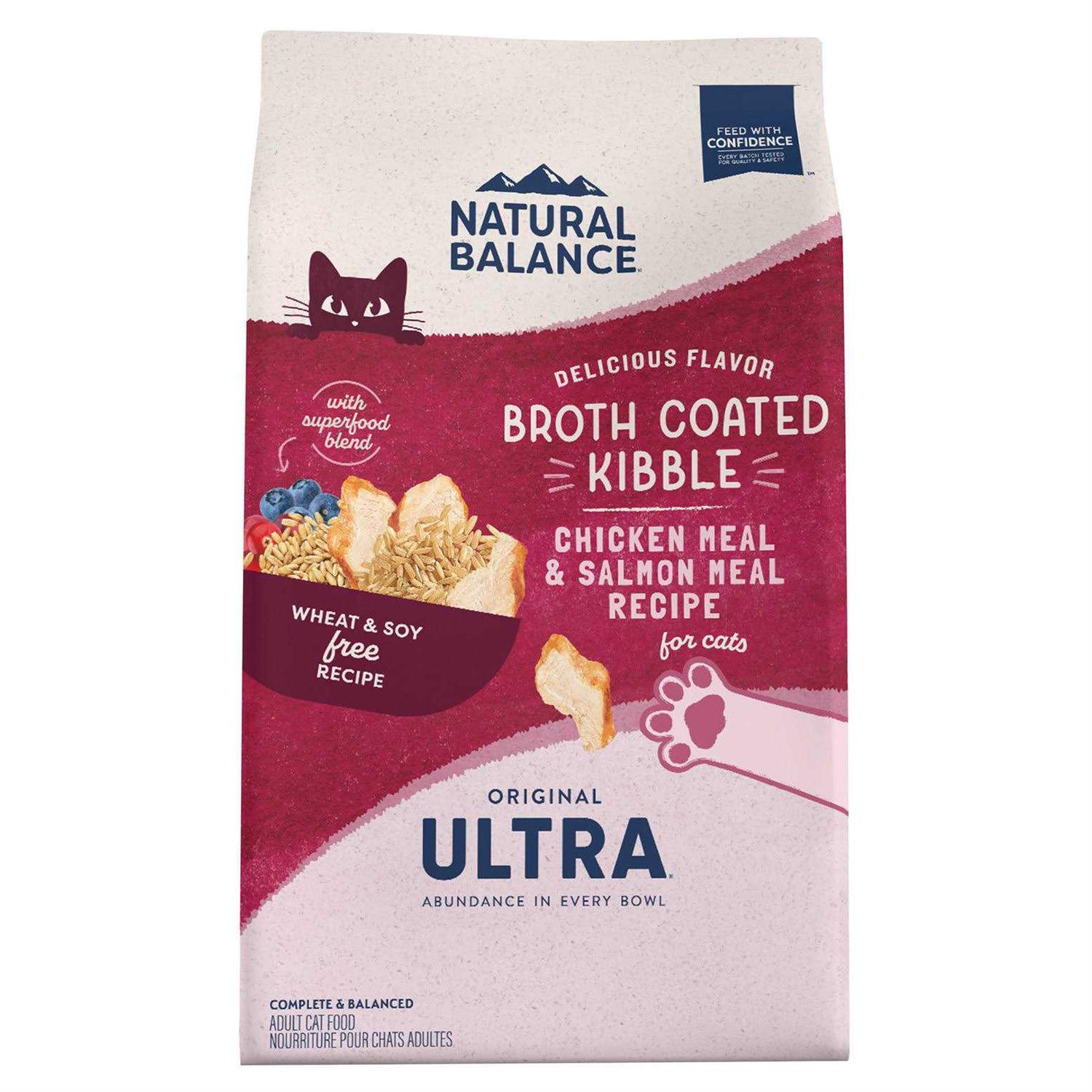 Natural Balance Original Ultra Dry Cat Food Indoor Chicken & Salmon Meal - Healthber
