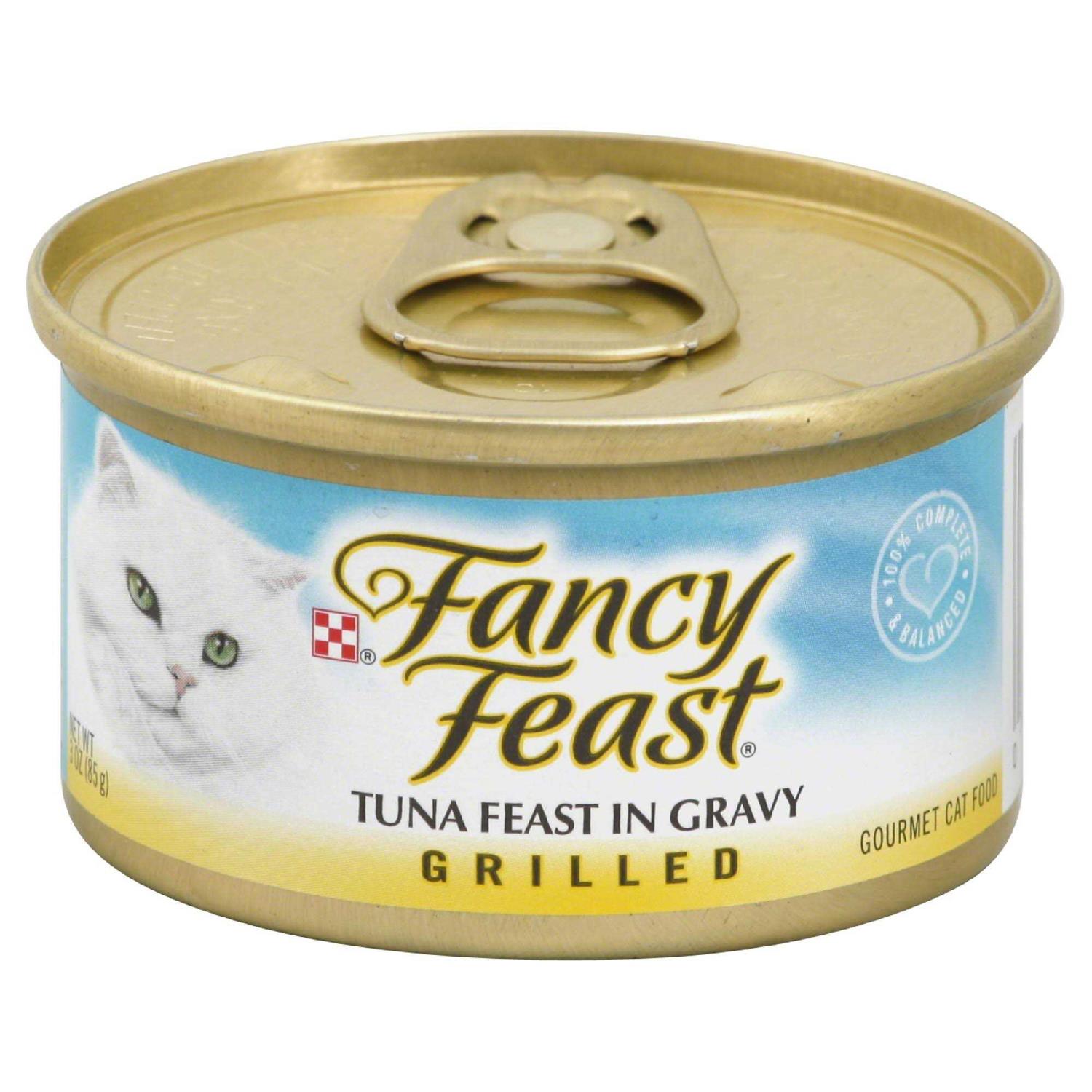 Fancy Feast Grilled Tuna Feast in Gravy Wet Cat Food - Healthber