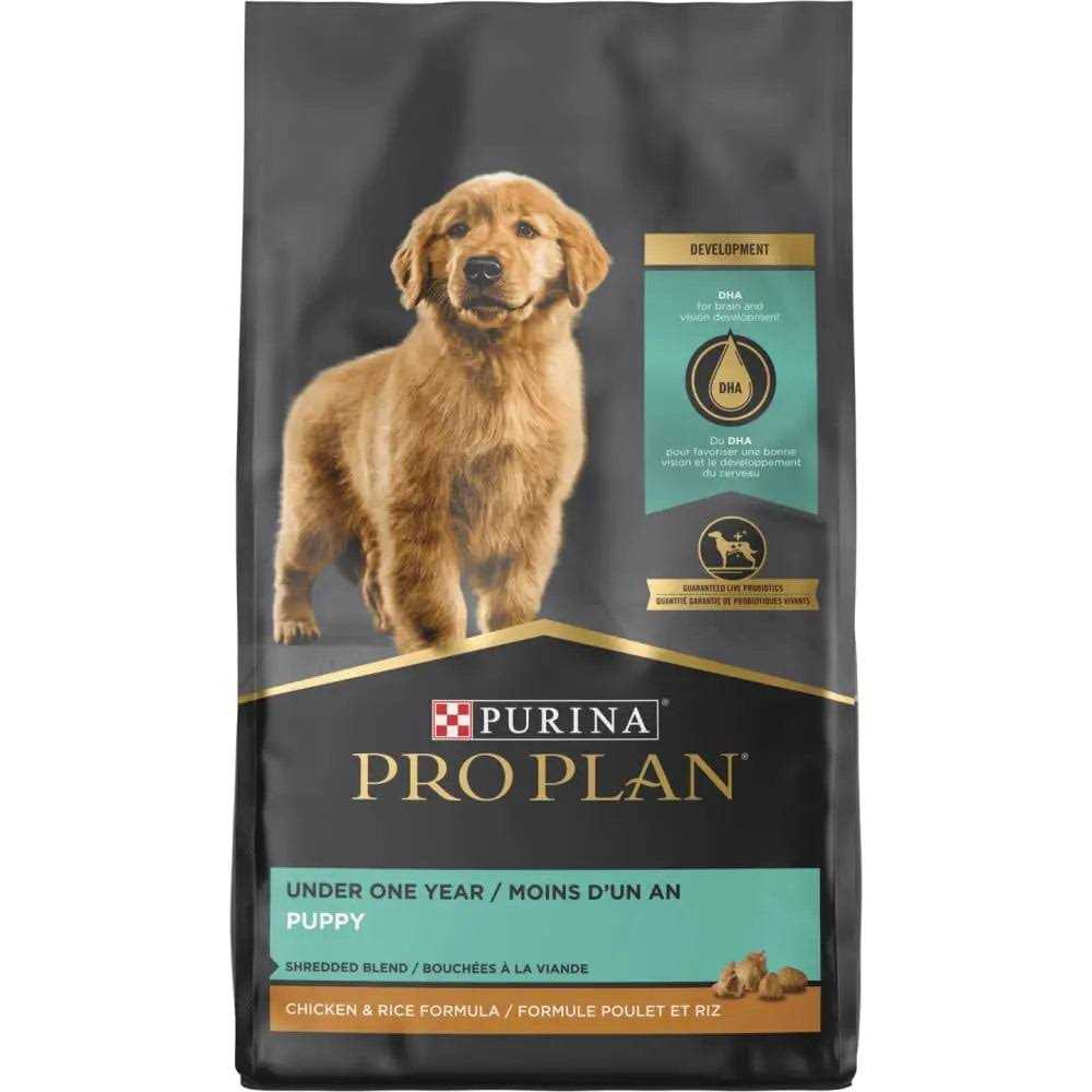 Purina Pro Plan Shredded Chicken & Rice Formula Puppy Dry Dog Food - Healthber