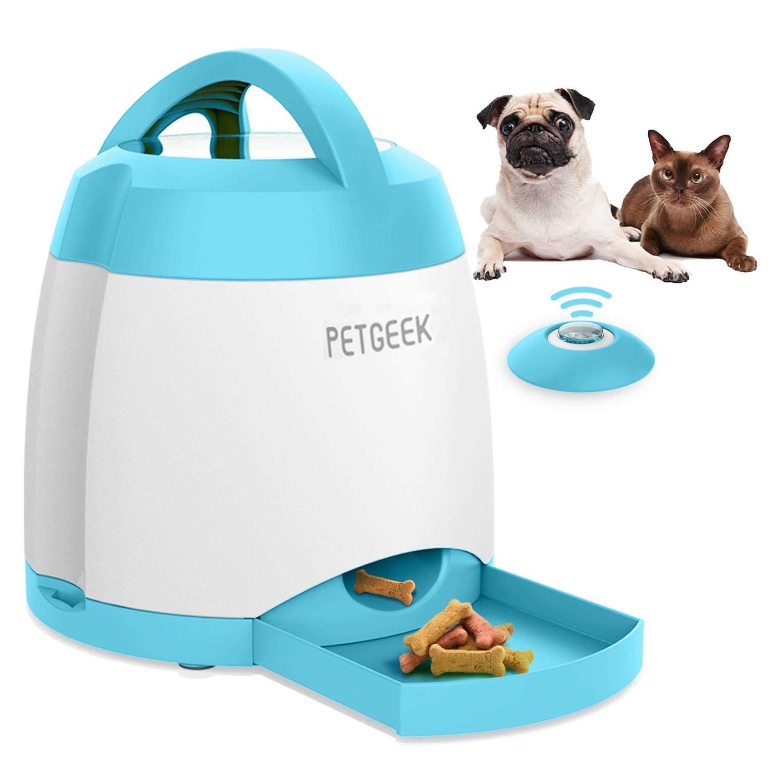 PETGEEK Automatic Dog Feeder Toy Interactive Dog Puzzle Toys Treat Dispensing - Healthber