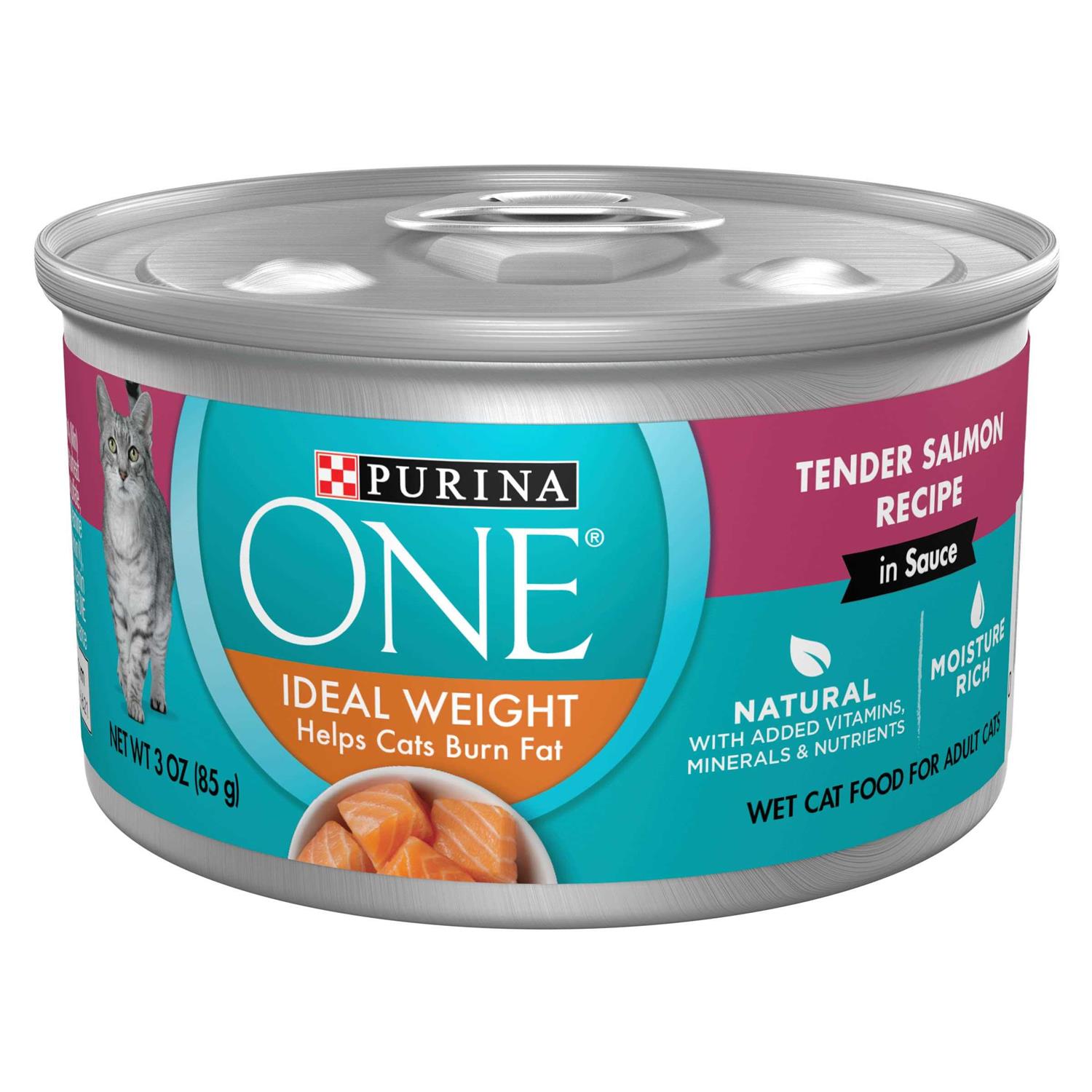 Purina ONE Ideal Weight Wet Cat Food - Healthber