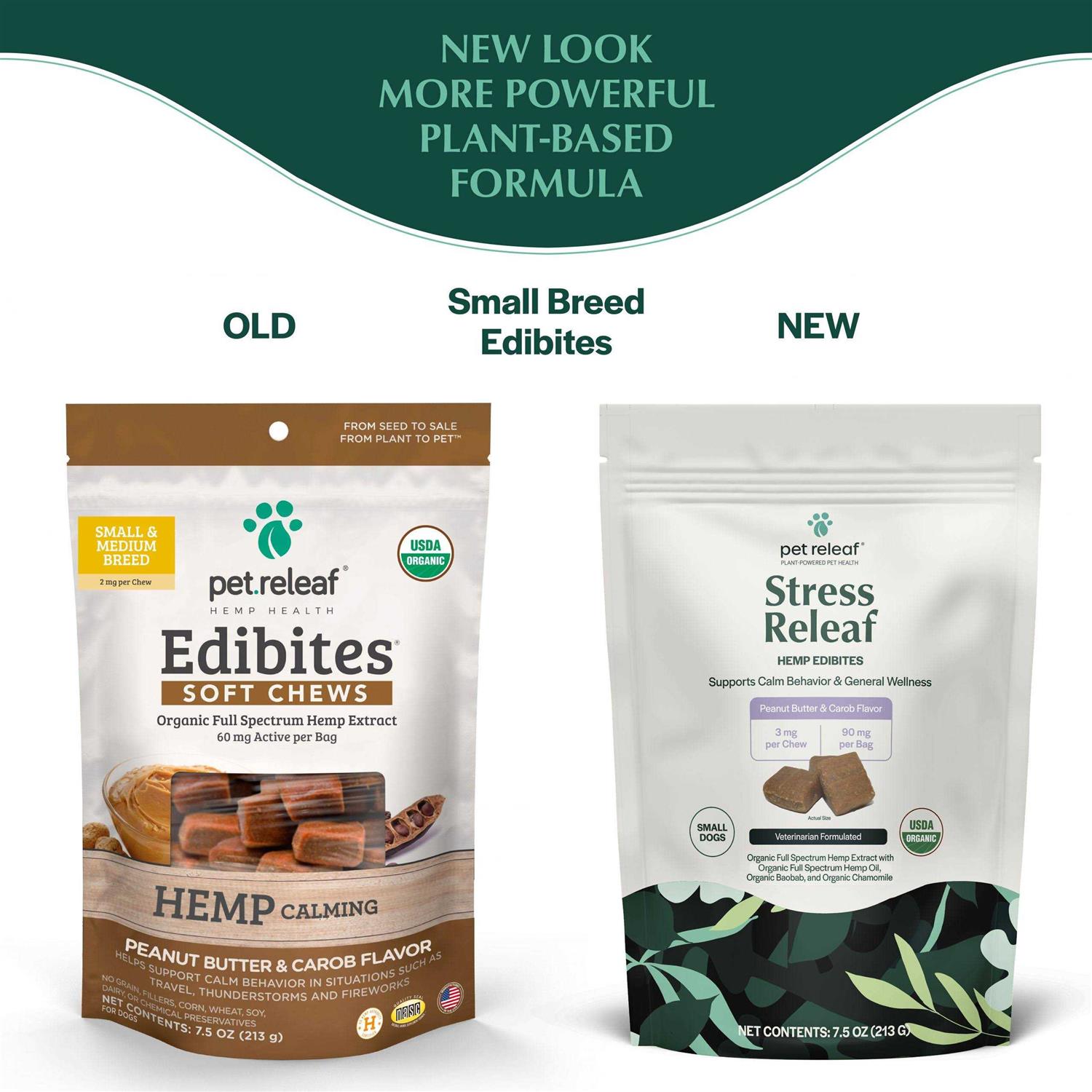 Pet Releaf Stress Releaf Peanut Butter Carob - Healthber