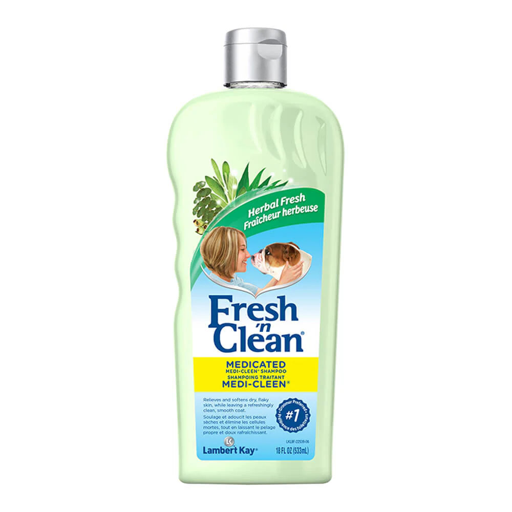 Fresh `n Clean Medi-Cleen Shampoo, Herbal Fresh, 18 oz - Healthber