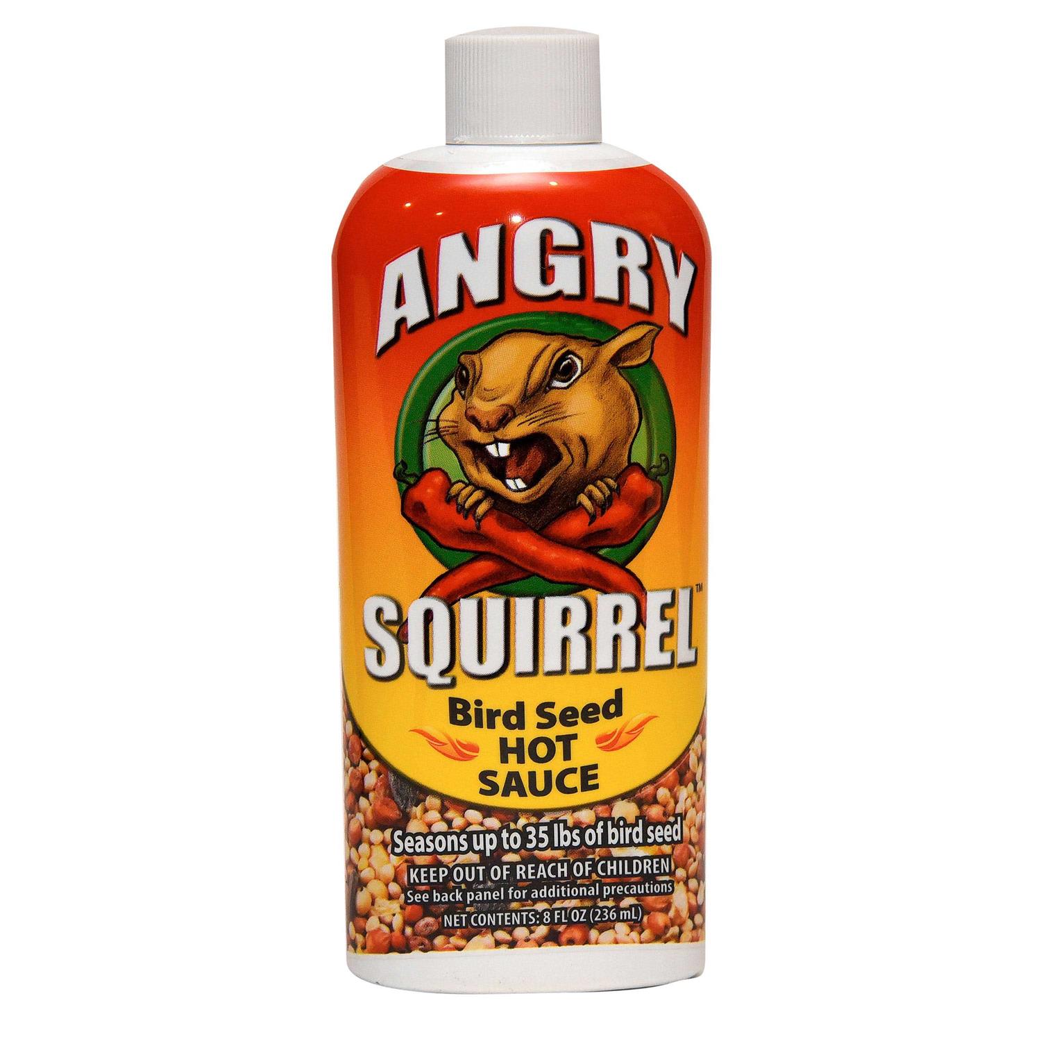 Harris Angry Squirrel Bird Seed Hot Sauce 8 oz - Healthber