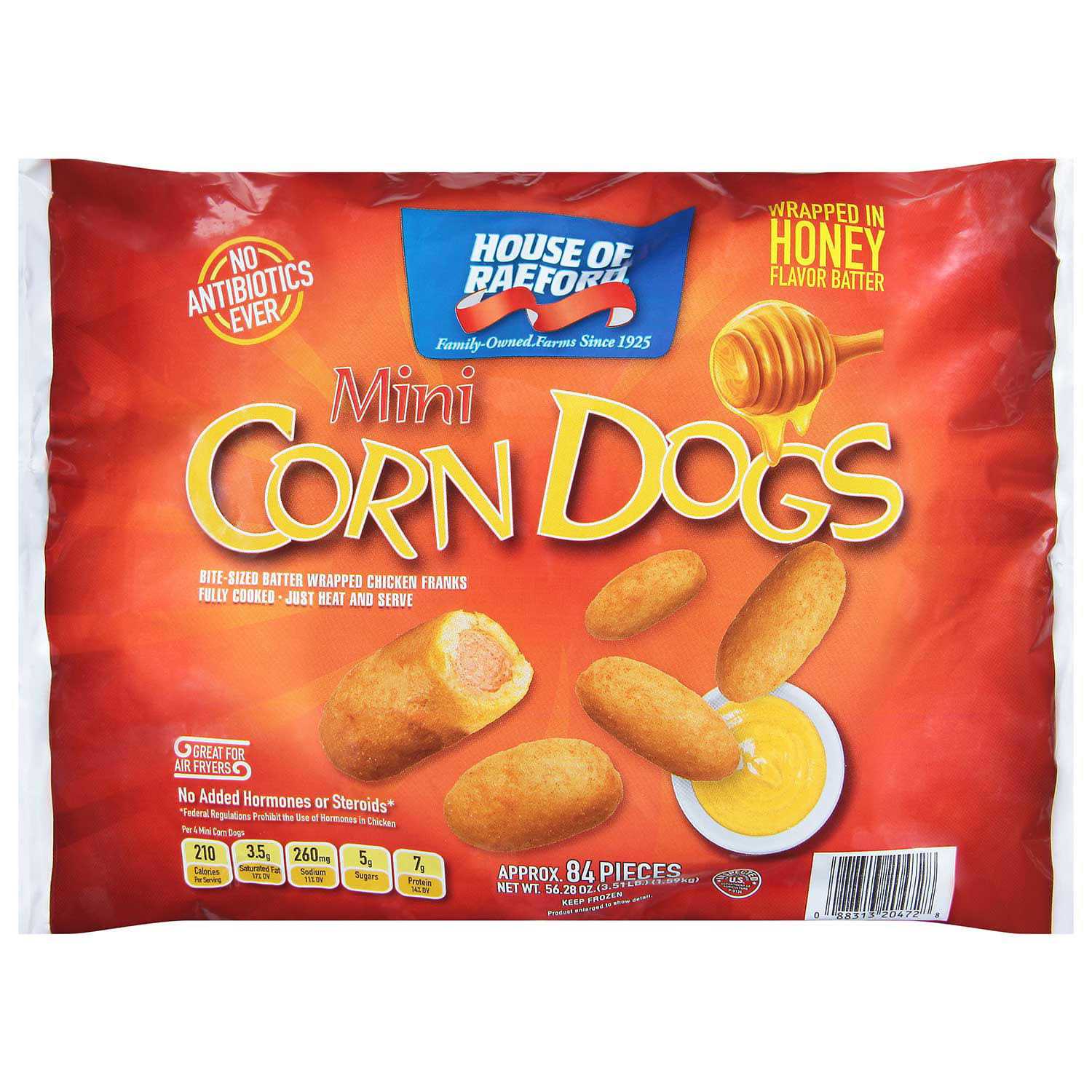 House of Raeford Corn Dogs - Healthber