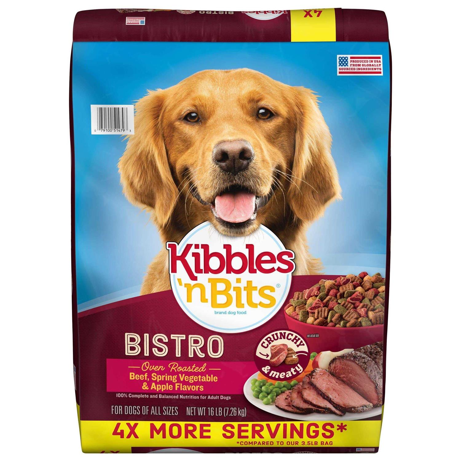Kibbles n Bits Bistro Beef Dog Food - Healthber