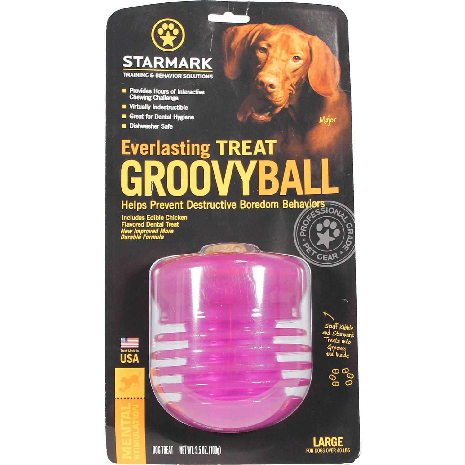 Starmark Everlasting Treat Groovy Ball - Healthber