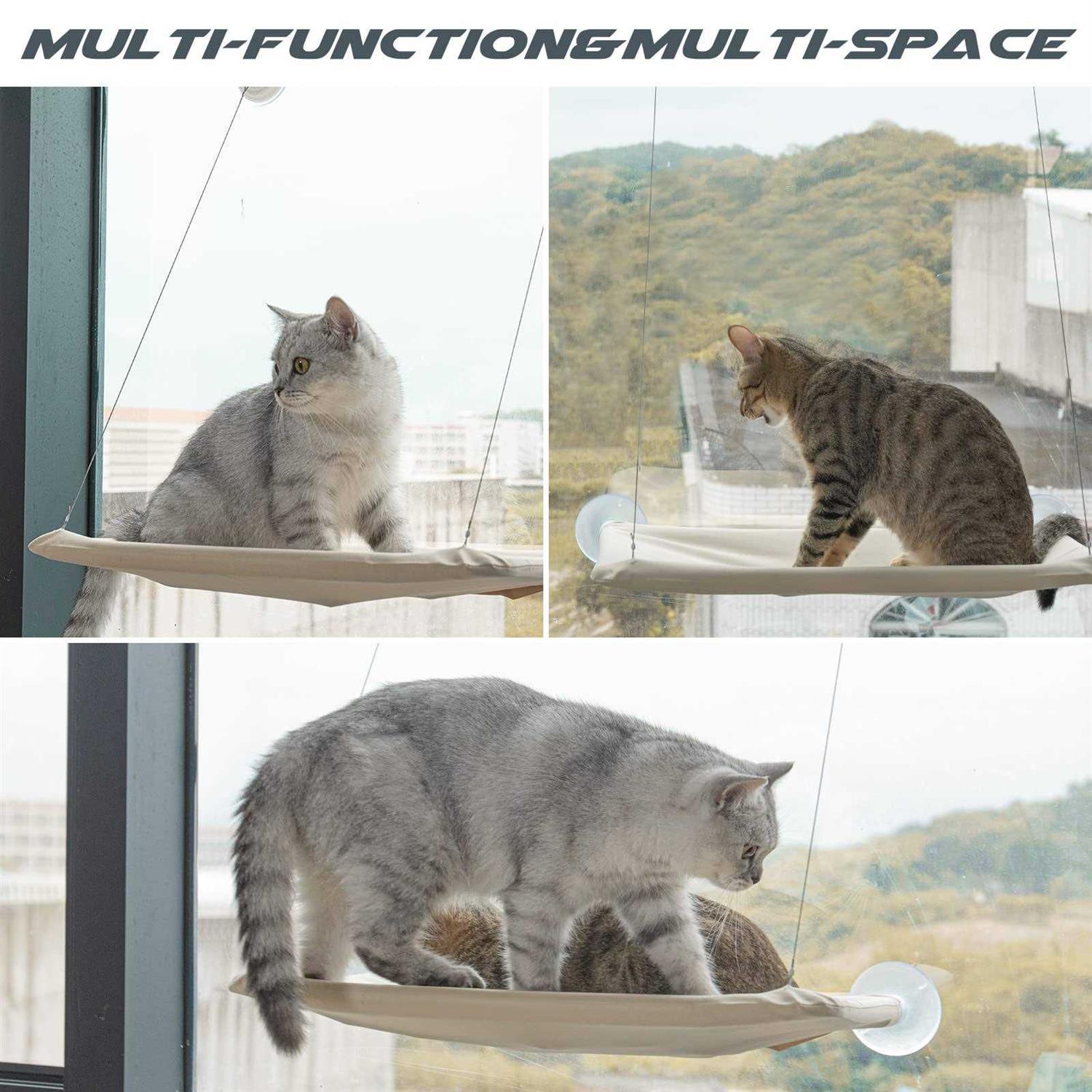 JOOLOKT Cat Window Perch Cat Window Hammock - Healthber