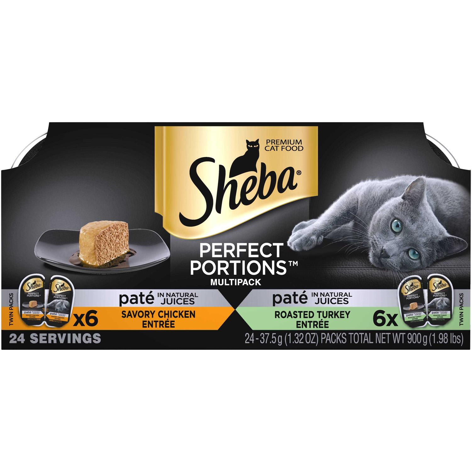 Sheba Perfect Portions Premium Paté Cat Canned Food - Healthber