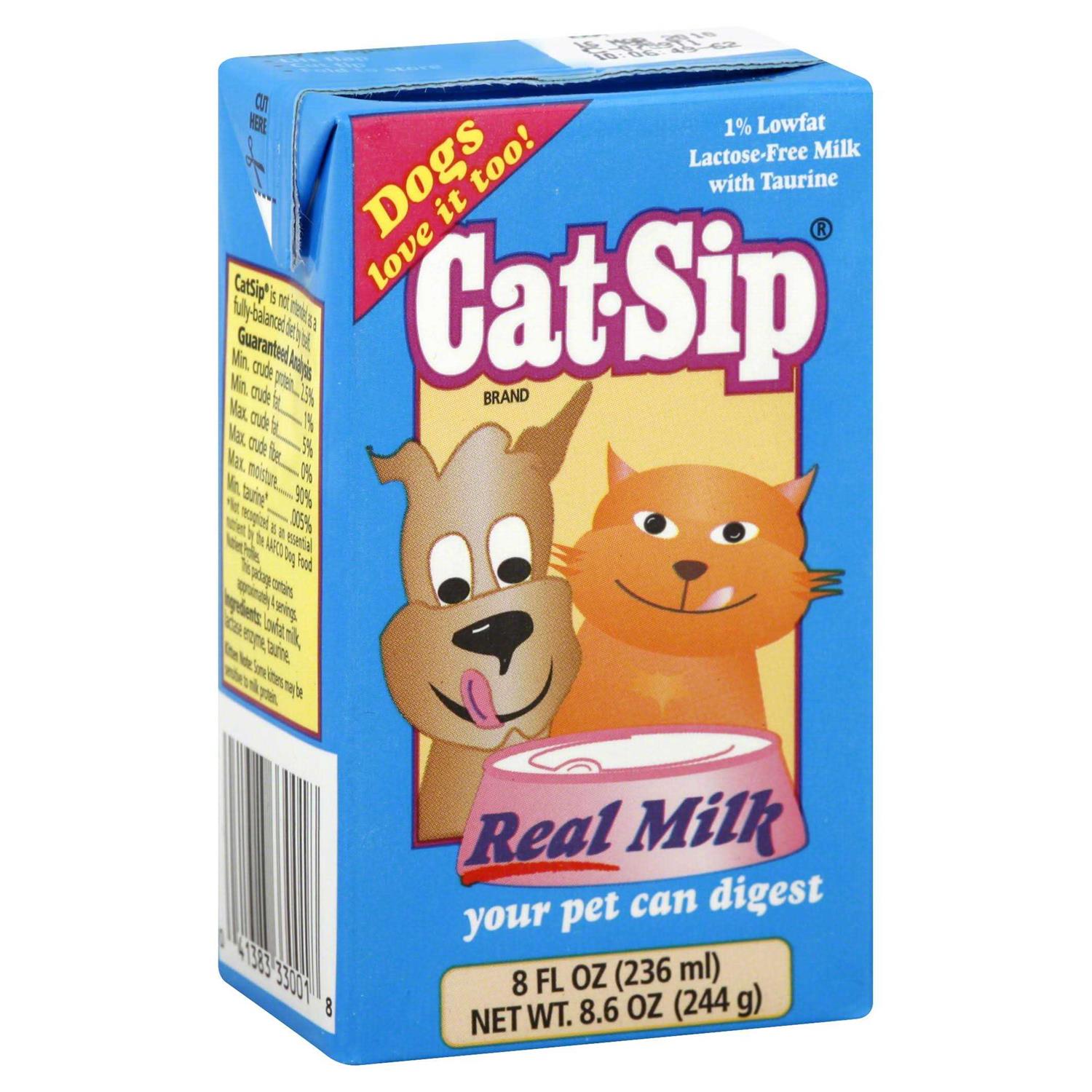 Cat-Sip Milk Treat for Cats & Kittens - Healthber
