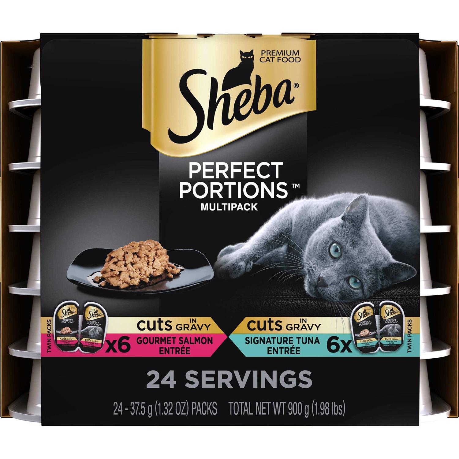 Sheba Perfect Portions Cuts in Gravy - Healthber
