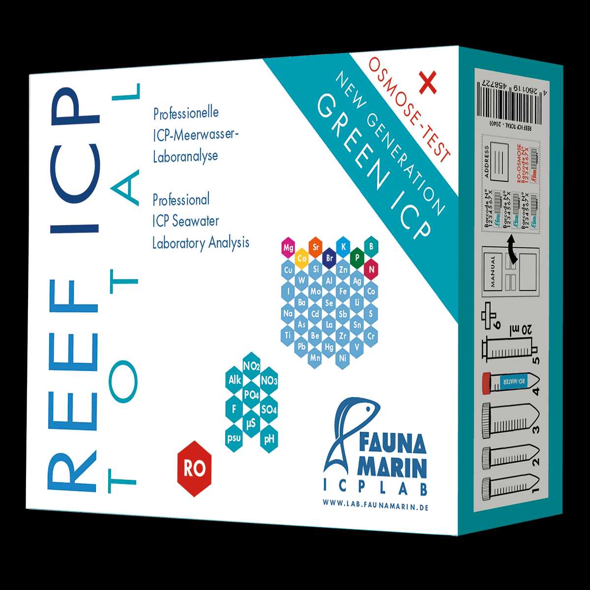 Fauna Marin Reef ICP Test Total - Healthber