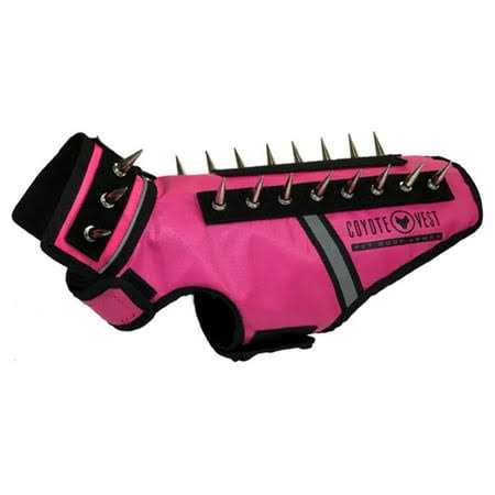 CoyoteVest SpikeVest Dog Harness Vest Reflective Dog Accessories with Spikes to Shield Your Pet from Raptor and Animal Attacks - Healthber