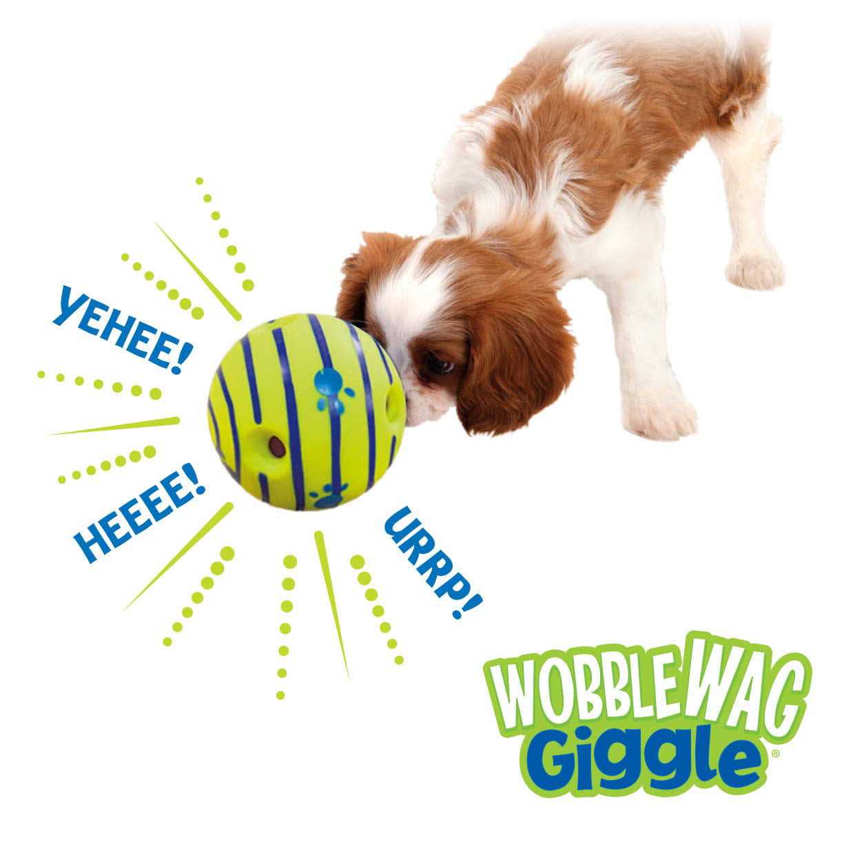 Wobble Wag Giggle Ball Dog Toy - Healthber