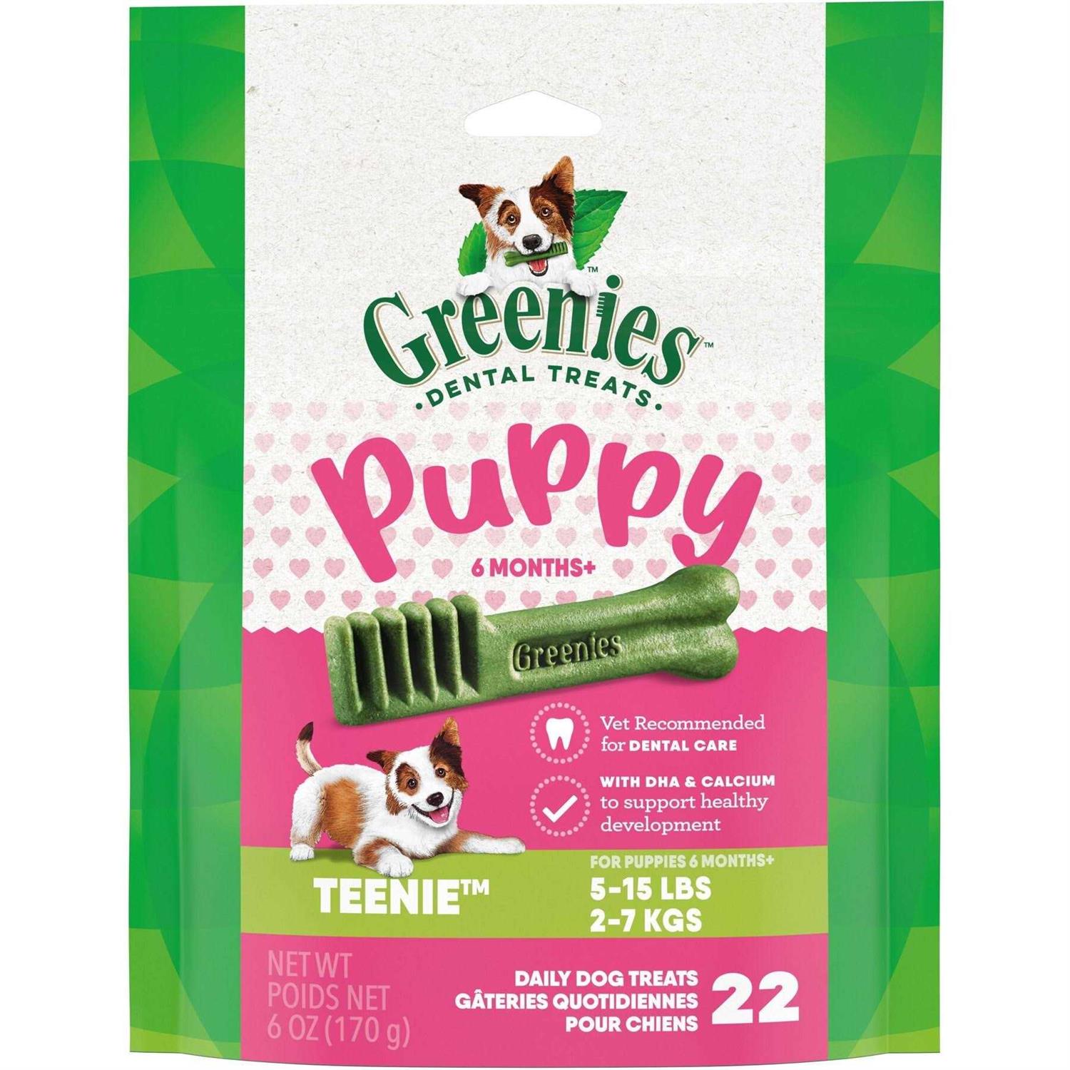 Greenies Puppy Dental Dog Treats - Healthber