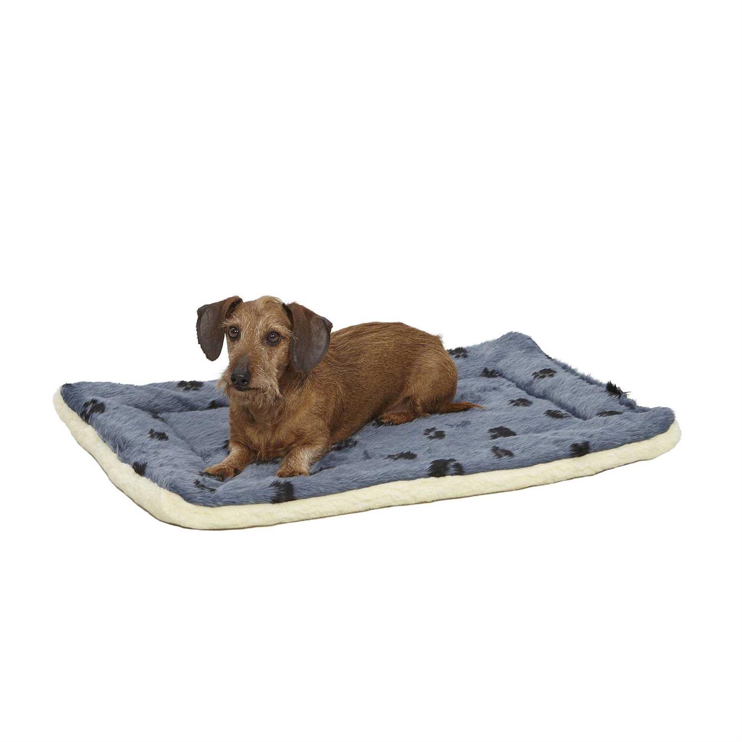 Midwest Paw Print Reversible Bed - Healthber