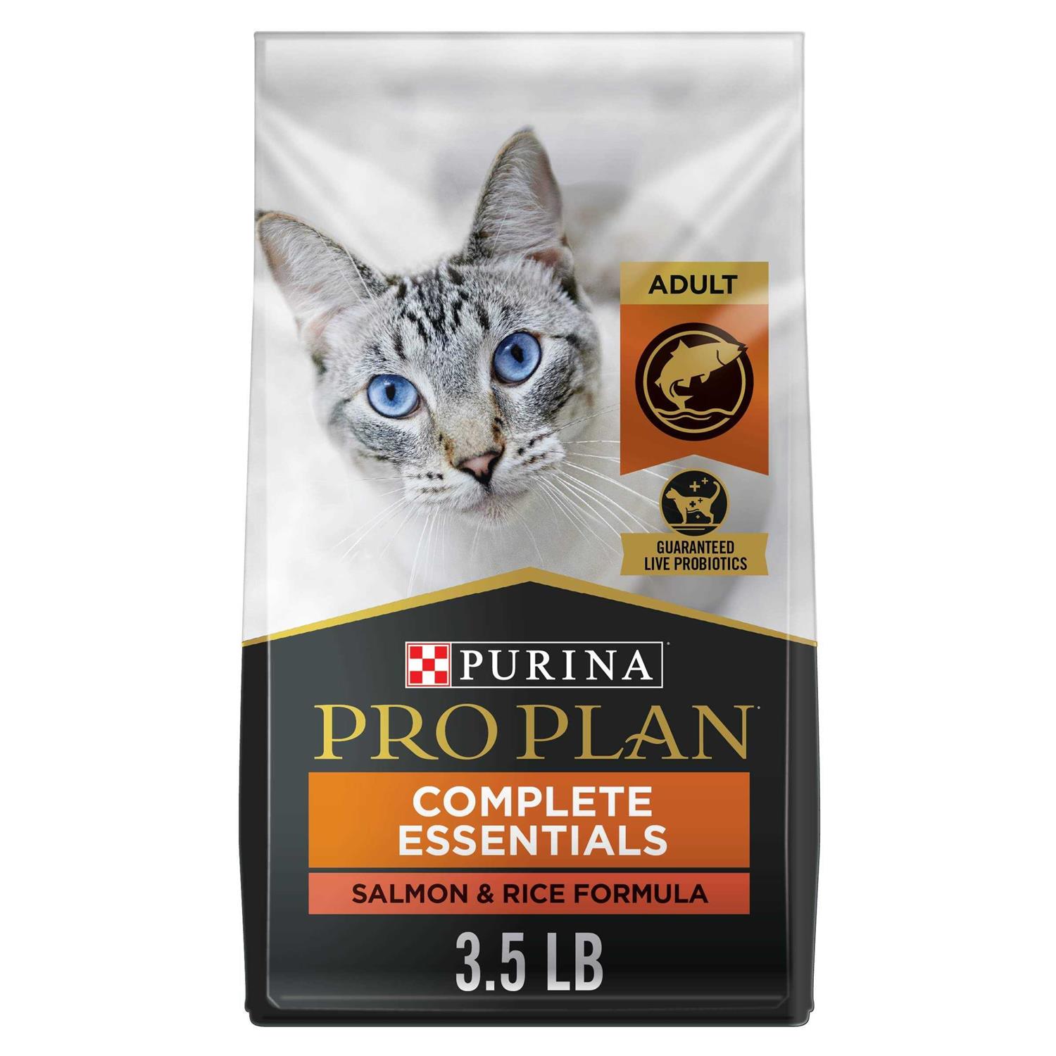 Purina Pro Plan Savor Adult Salmon & Rice Formula Cat Food - Healthber