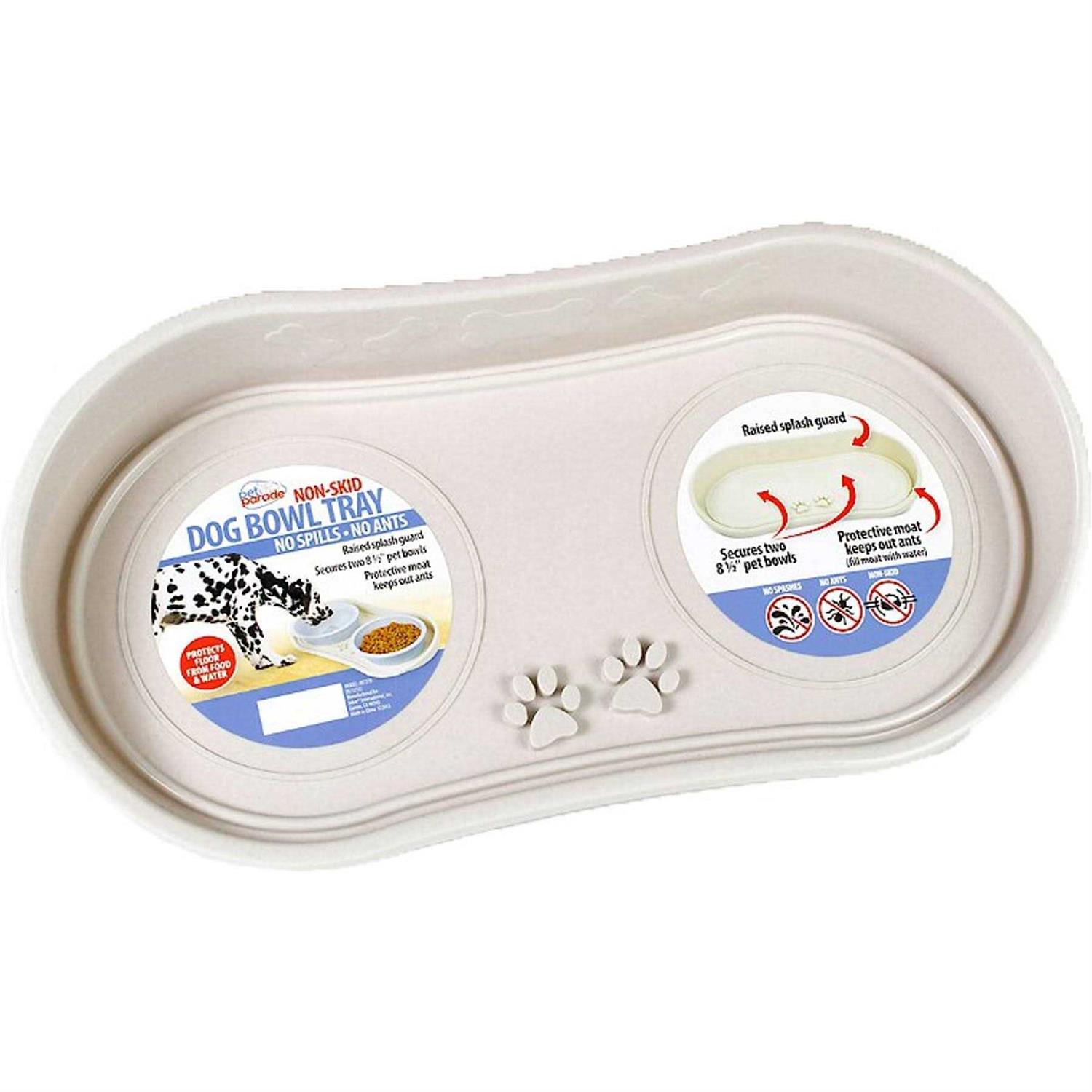 JOBAR Non-Skid Pet Bowl Tray - Healthber